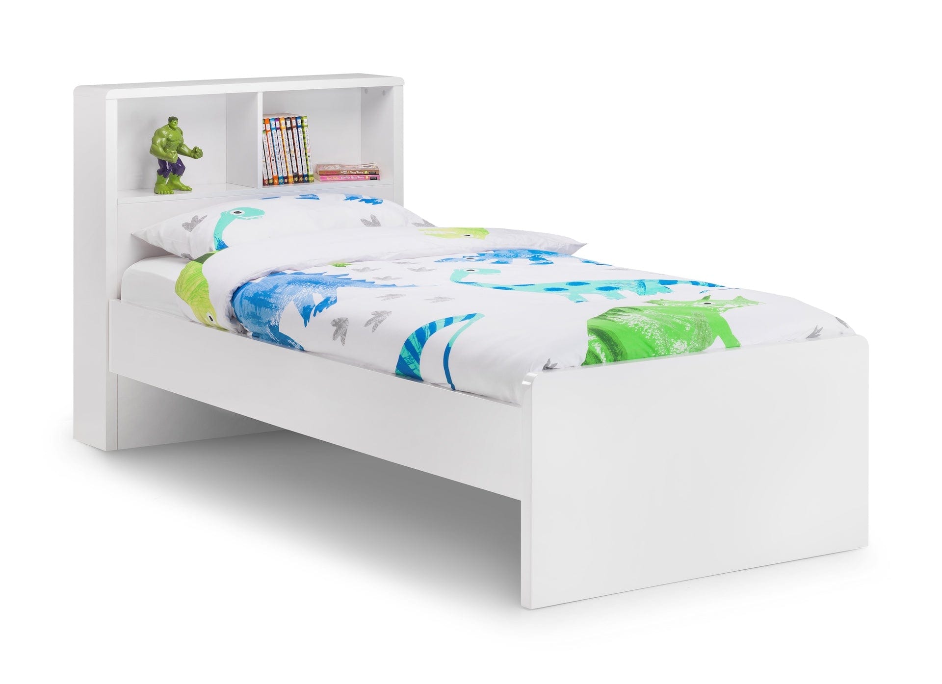 Julian Bowen Wood Bed Manhattan Single Bookcase Bed Bed Kings
