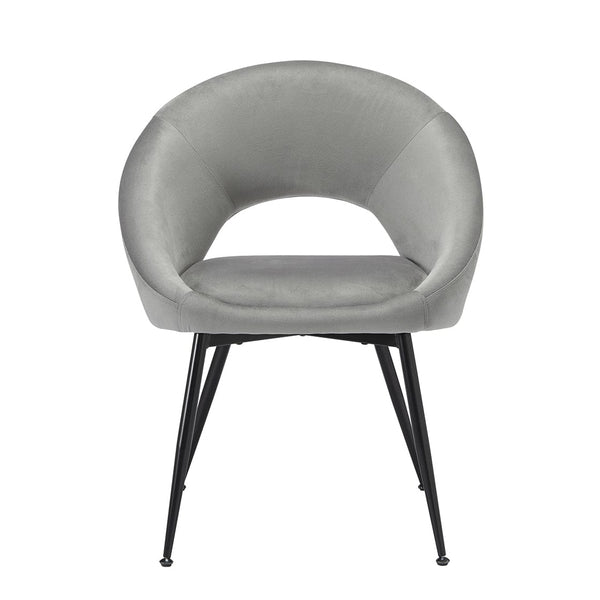 LPD Dining Chair Lulu Dining Chair Grey (Pack of 2) - From LPD Bed Kings