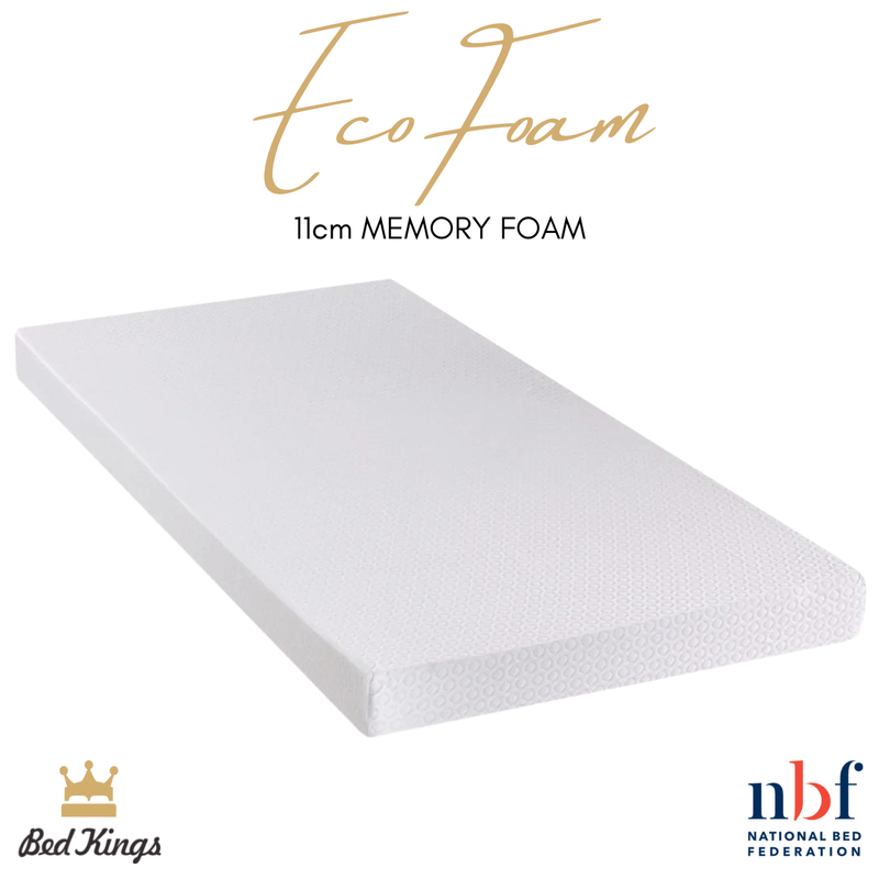Bed Kings Mattress 11cm Eco Foam Mattress - For Bunk Beds & Day Beds Bed Kings