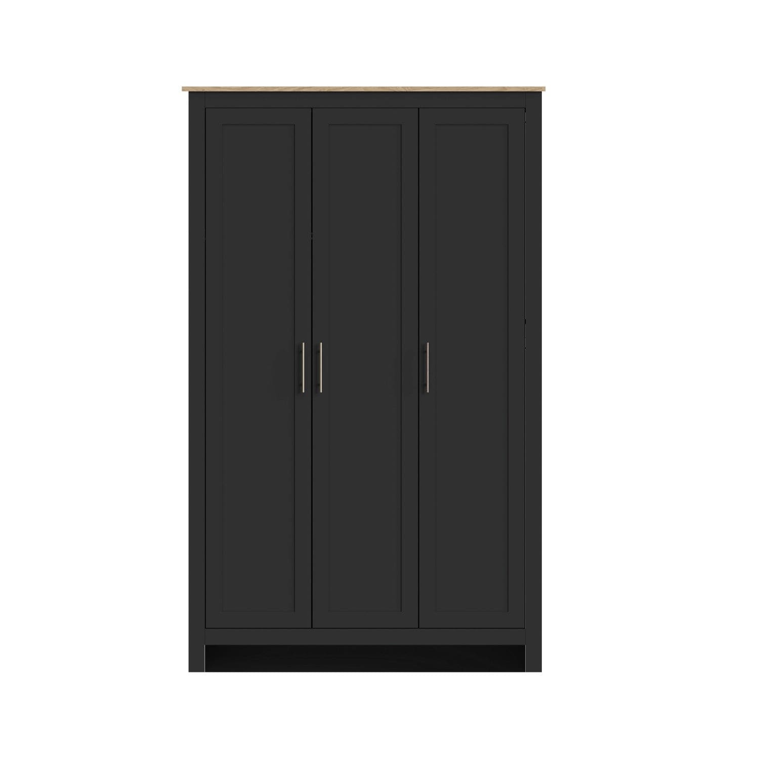 GFW Bedroom Set Lancaster 4 Piece Bedroom Set Black Bed Kings
