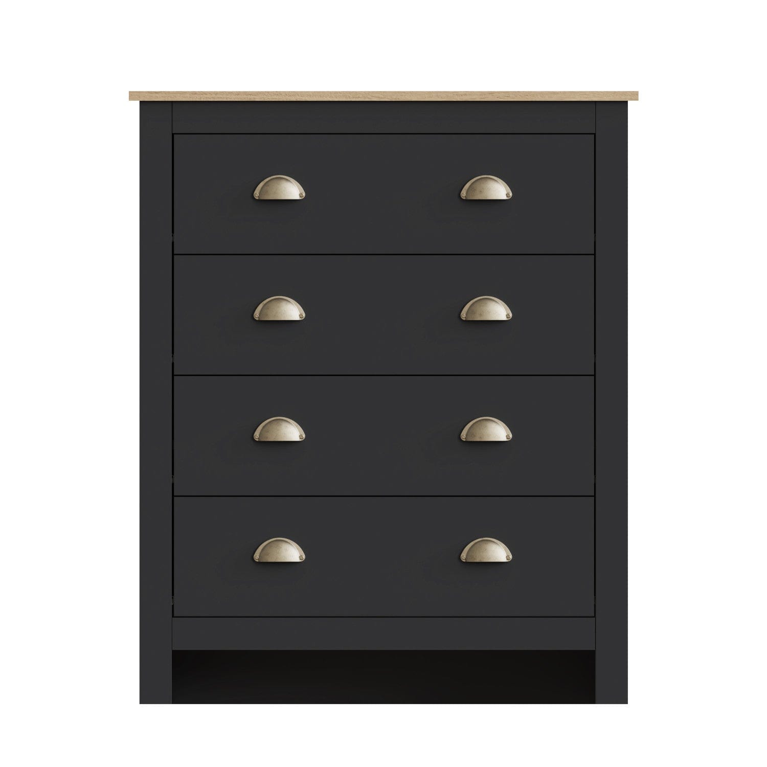 GFW Bedroom Set Lancaster 4 Piece Bedroom Set Black Bed Kings