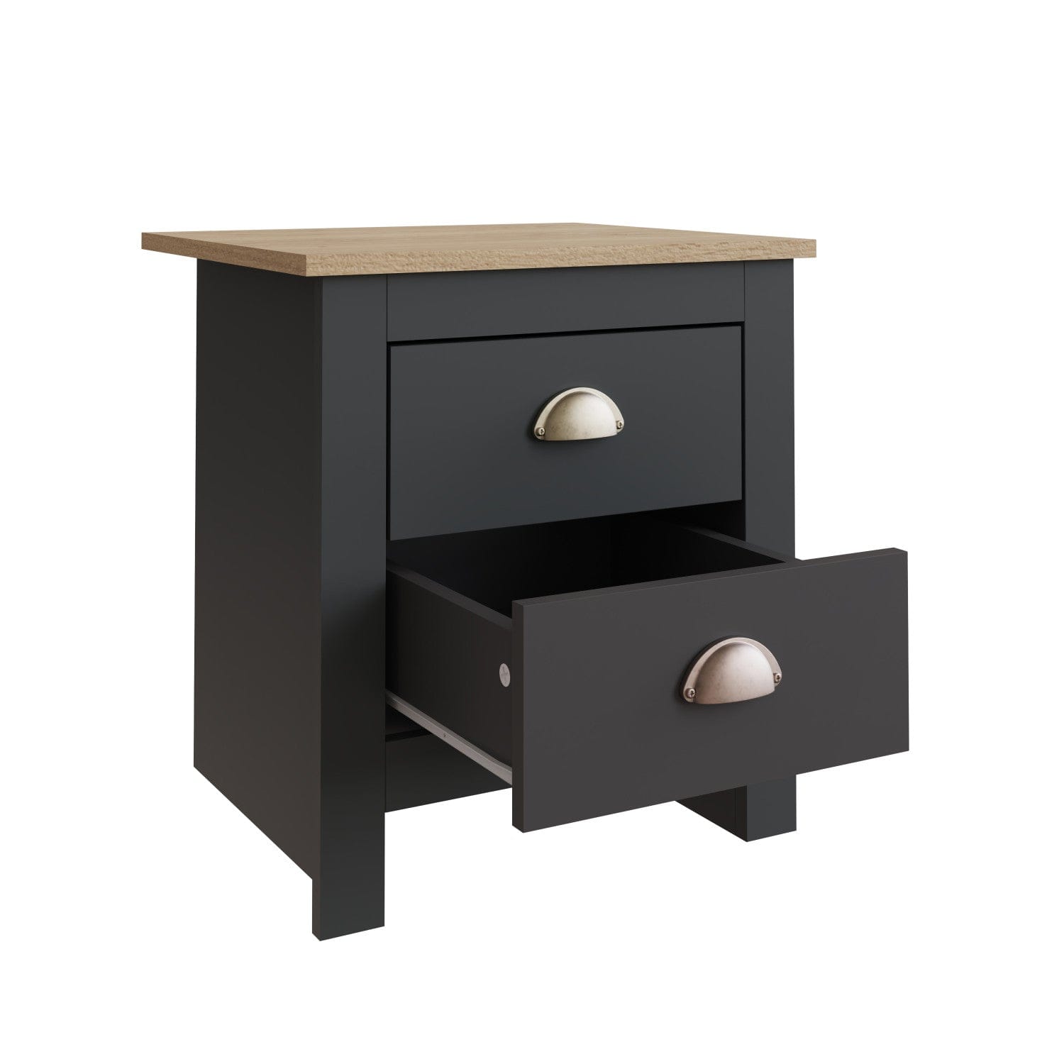 GFW Bedroom Set Lancaster 4 Piece Bedroom Set Black Bed Kings