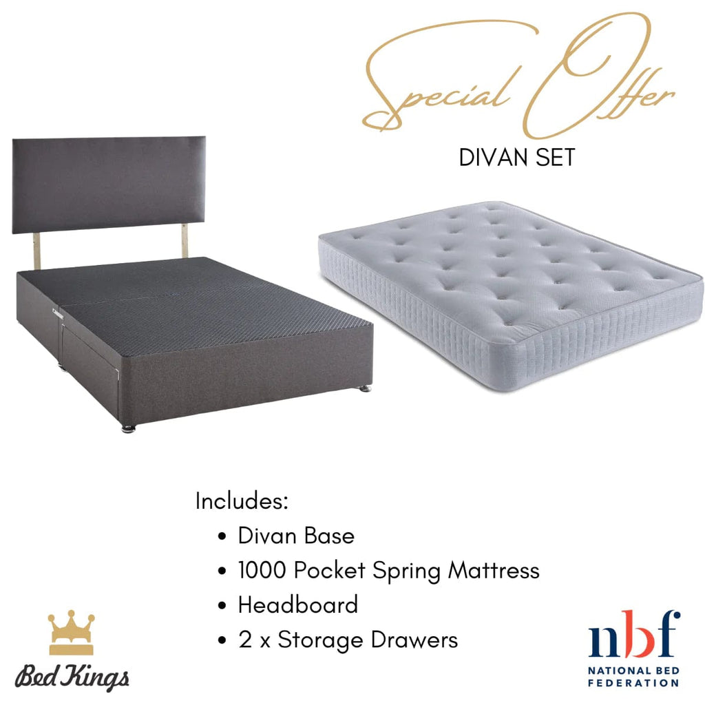 King bedroom sets shop with mattress included