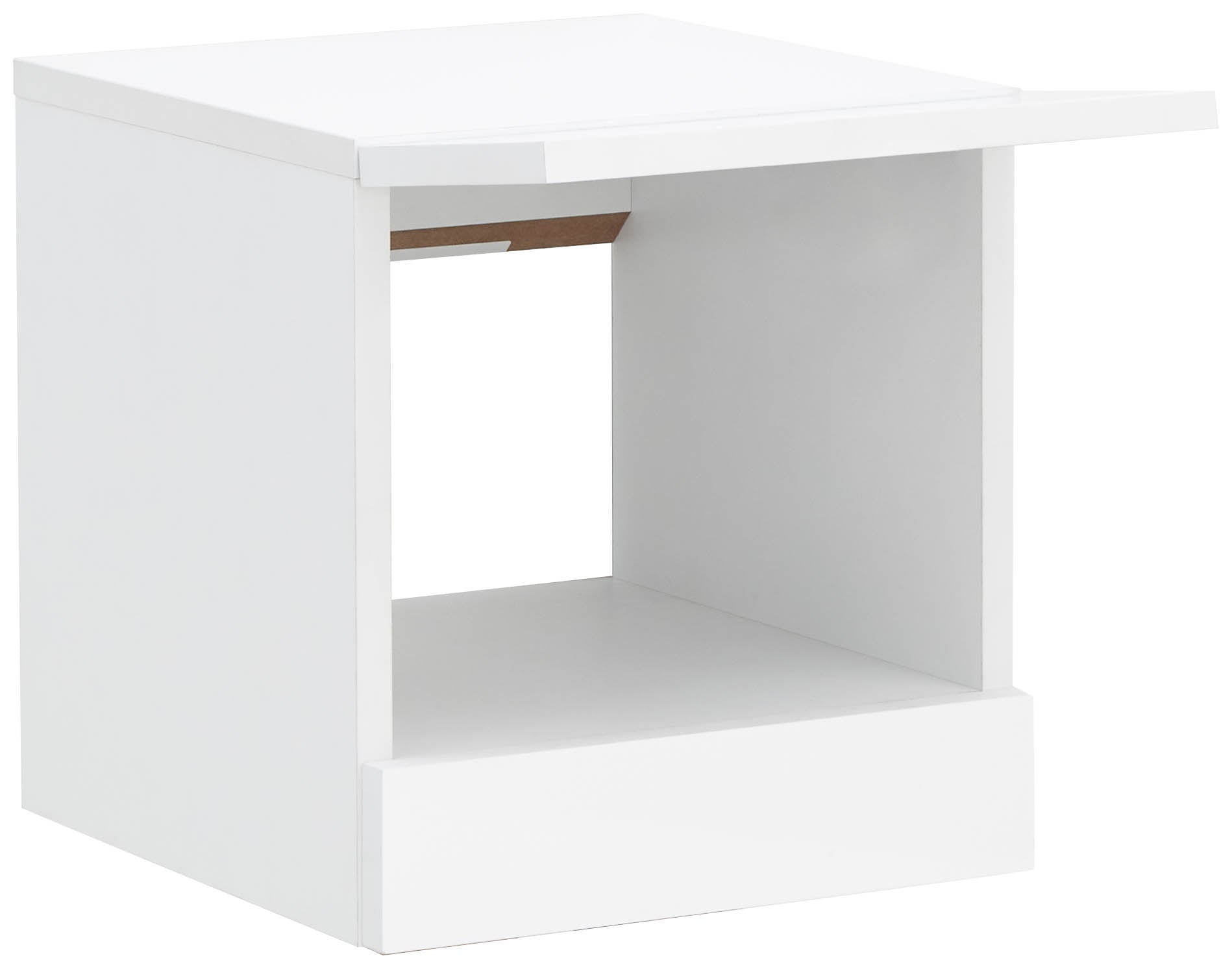 GFW Bedside Table Galicia Pair Of Wall Hanging Bedside Tables White Bed Kings