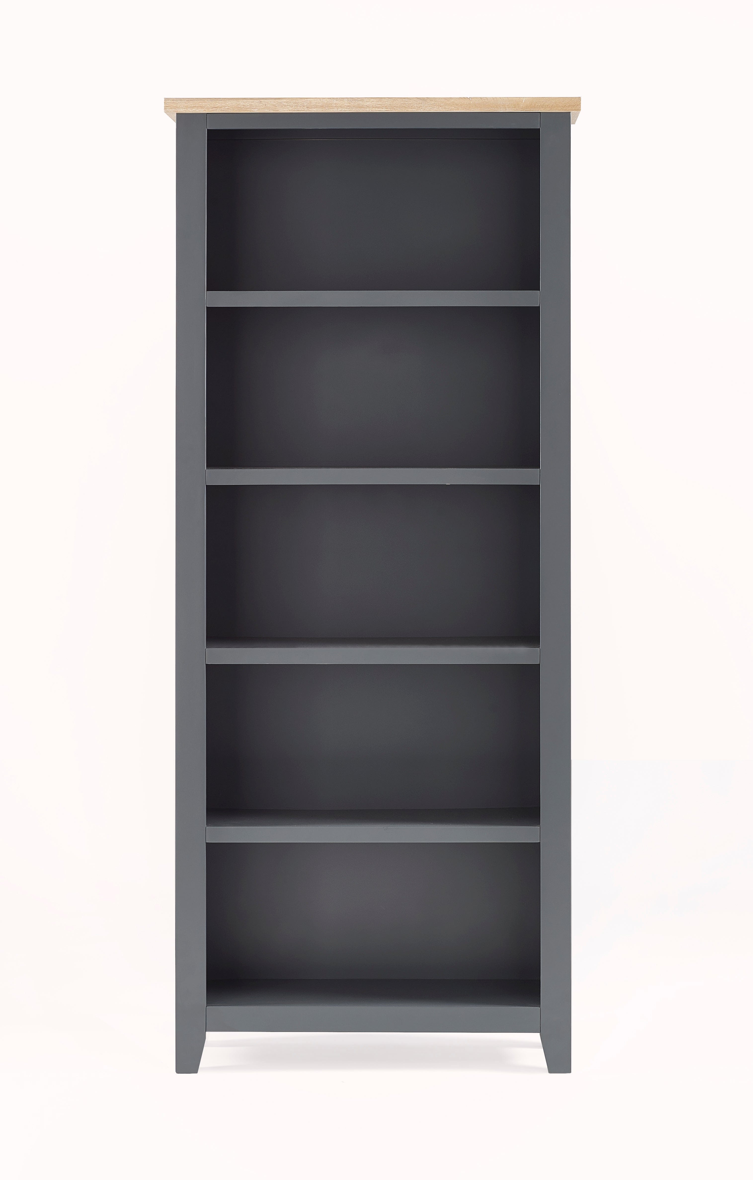 Julian Bowen Bookcase Bordeaux Tall Bookcase Dark Grey Bed Kings