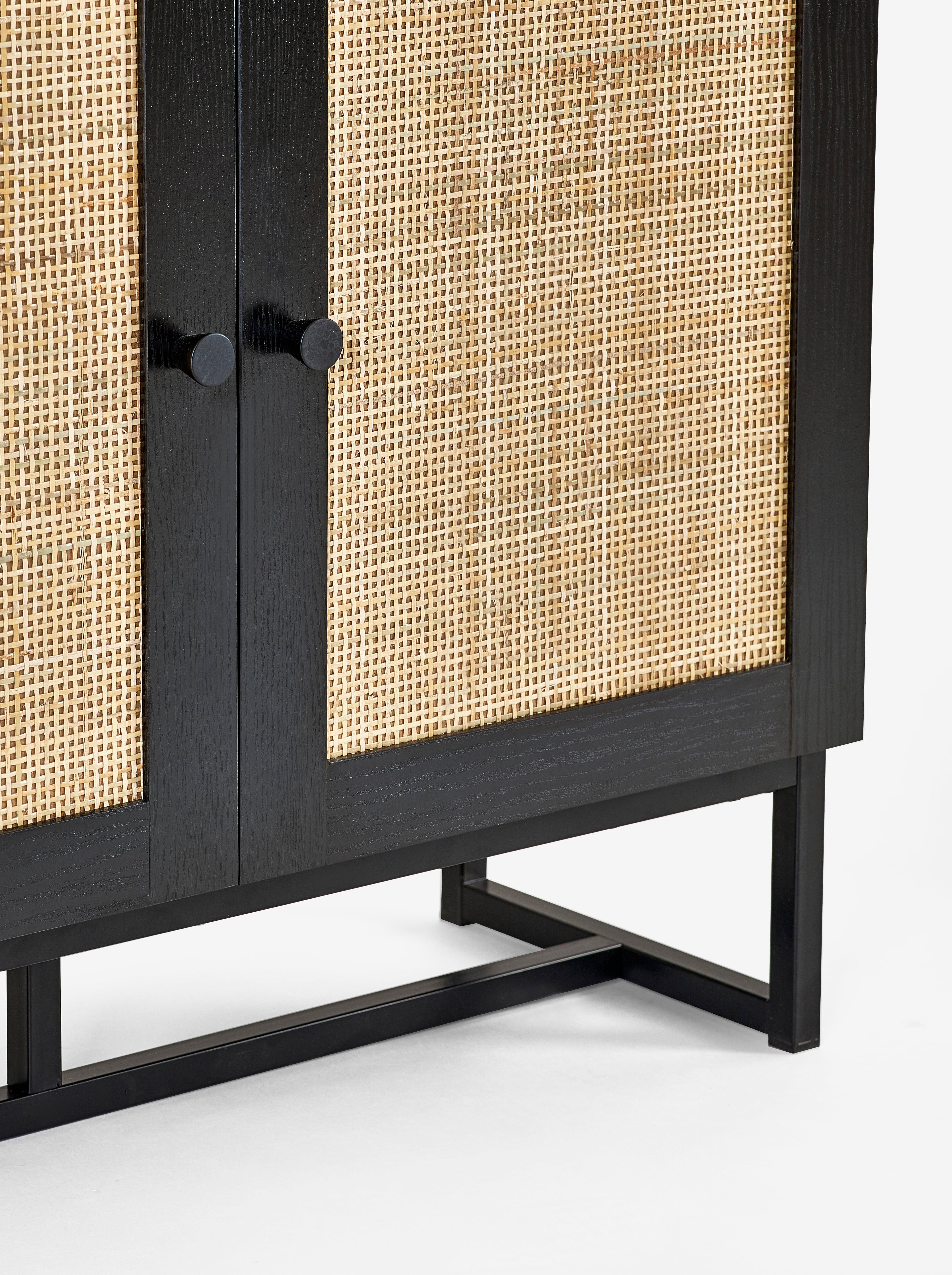 Julian Bowen Bookcase Padstow Tall Bookcase - Black Bed Kings