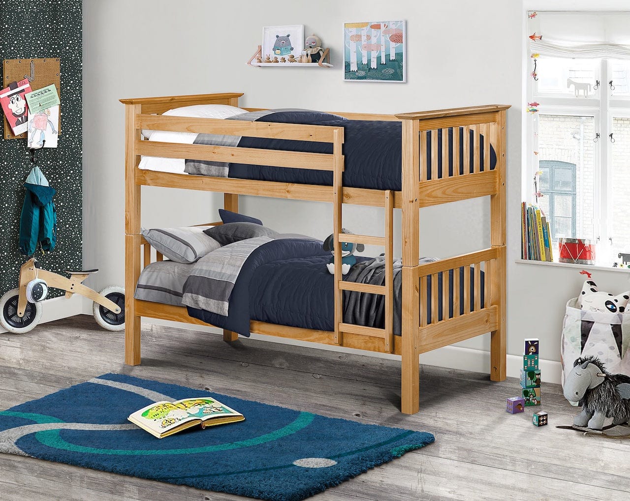 Julian Bowen Bunk Bed Barcelona Bunk Pine Bed Kings