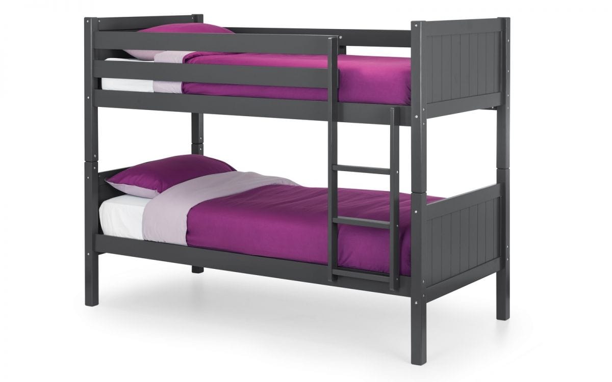 Julian Bowen Bunk Bed Bella Bunk Bed - Anthracite Bed Kings