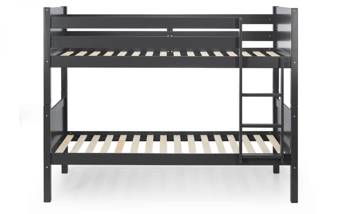 Julian Bowen Bunk Bed Bella Bunk Bed - Anthracite Bed Kings