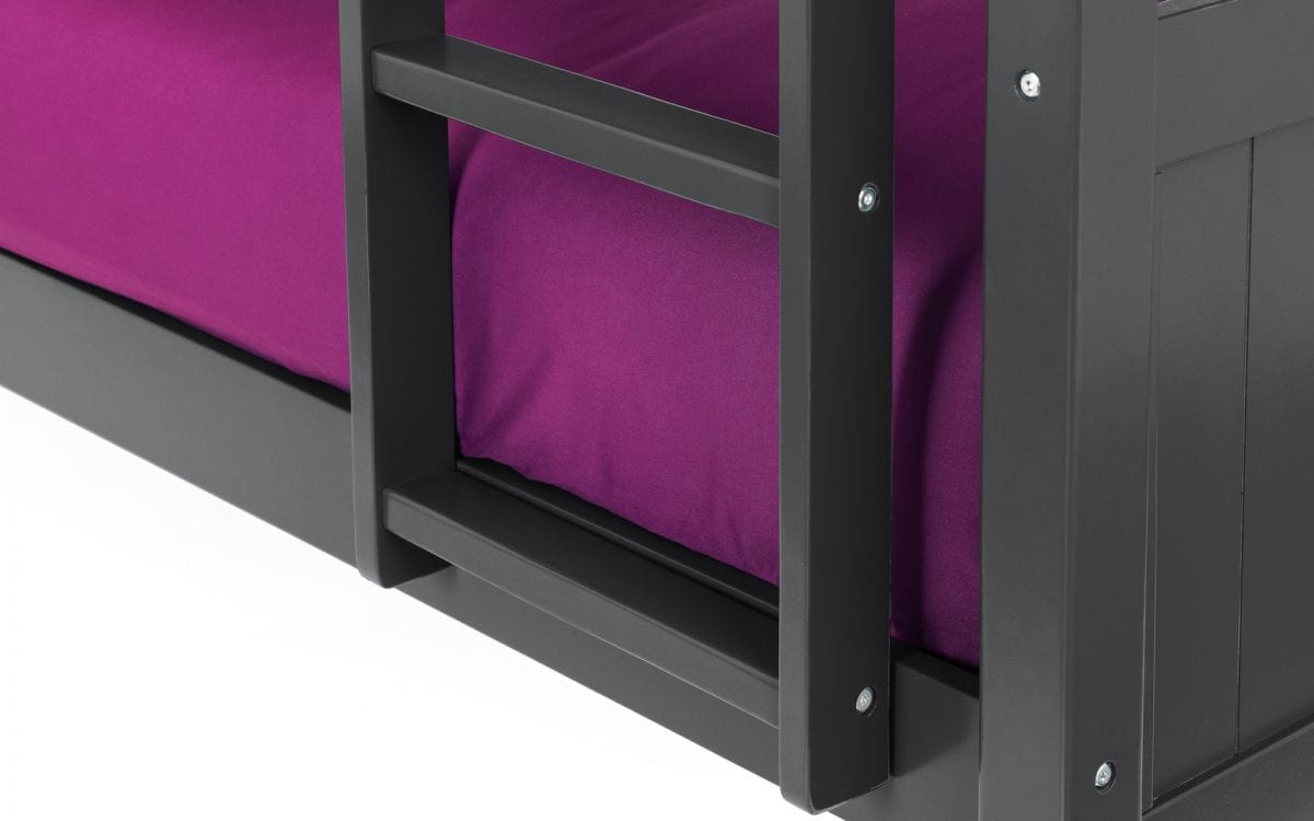 Julian Bowen Bunk Bed Bella Bunk Bed - Anthracite Bed Kings