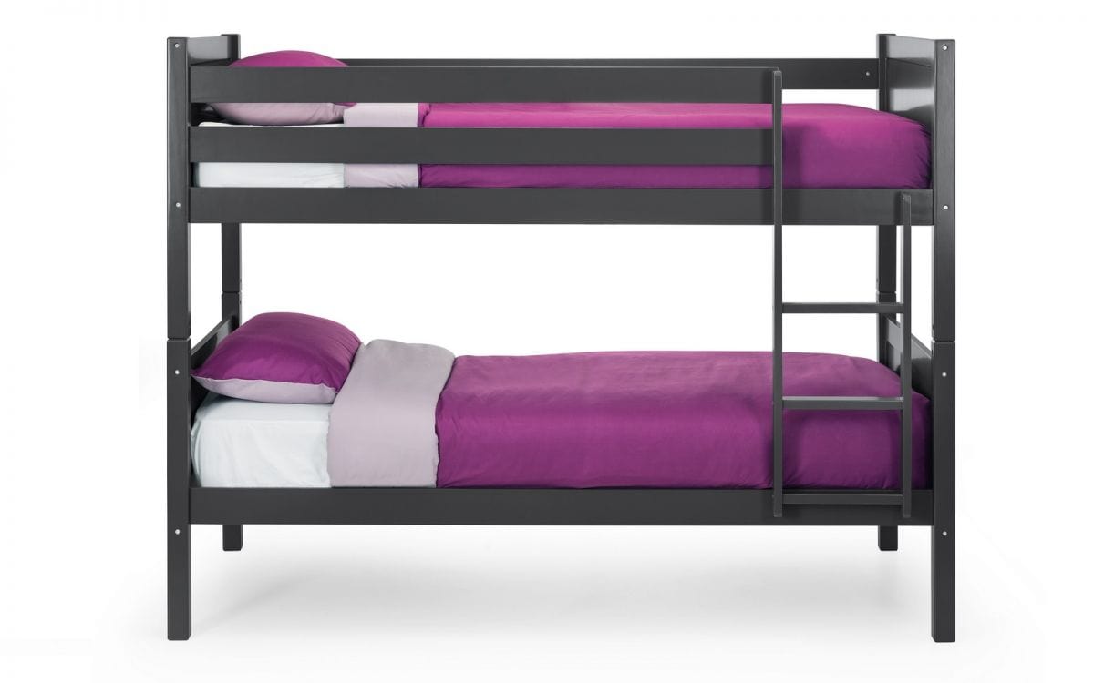 Julian Bowen Bunk Bed Bella Bunk Bed - Anthracite Bed Kings