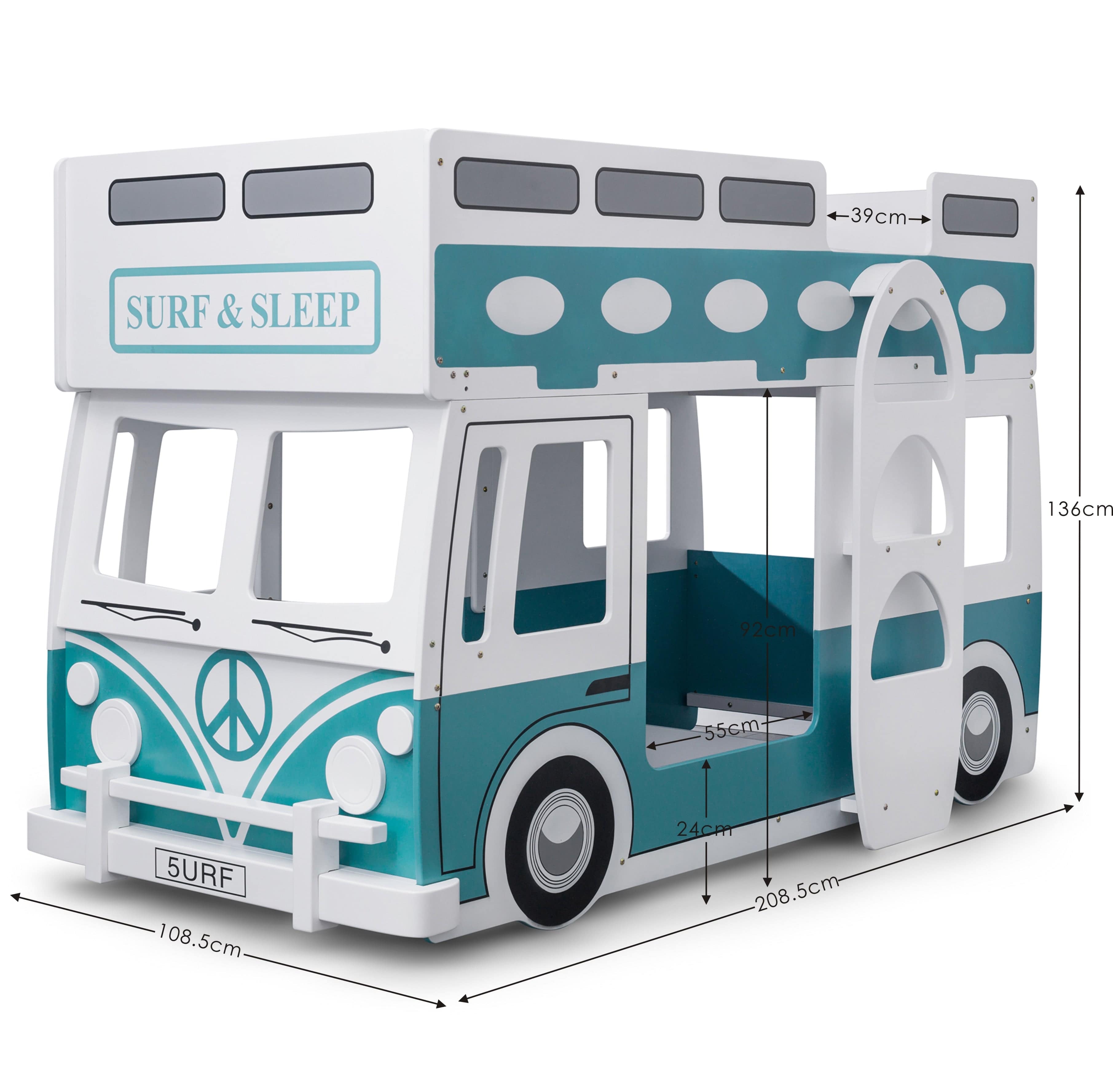 Julian Bowen Bunk Bed Campervan Bunk Bed Bed Kings