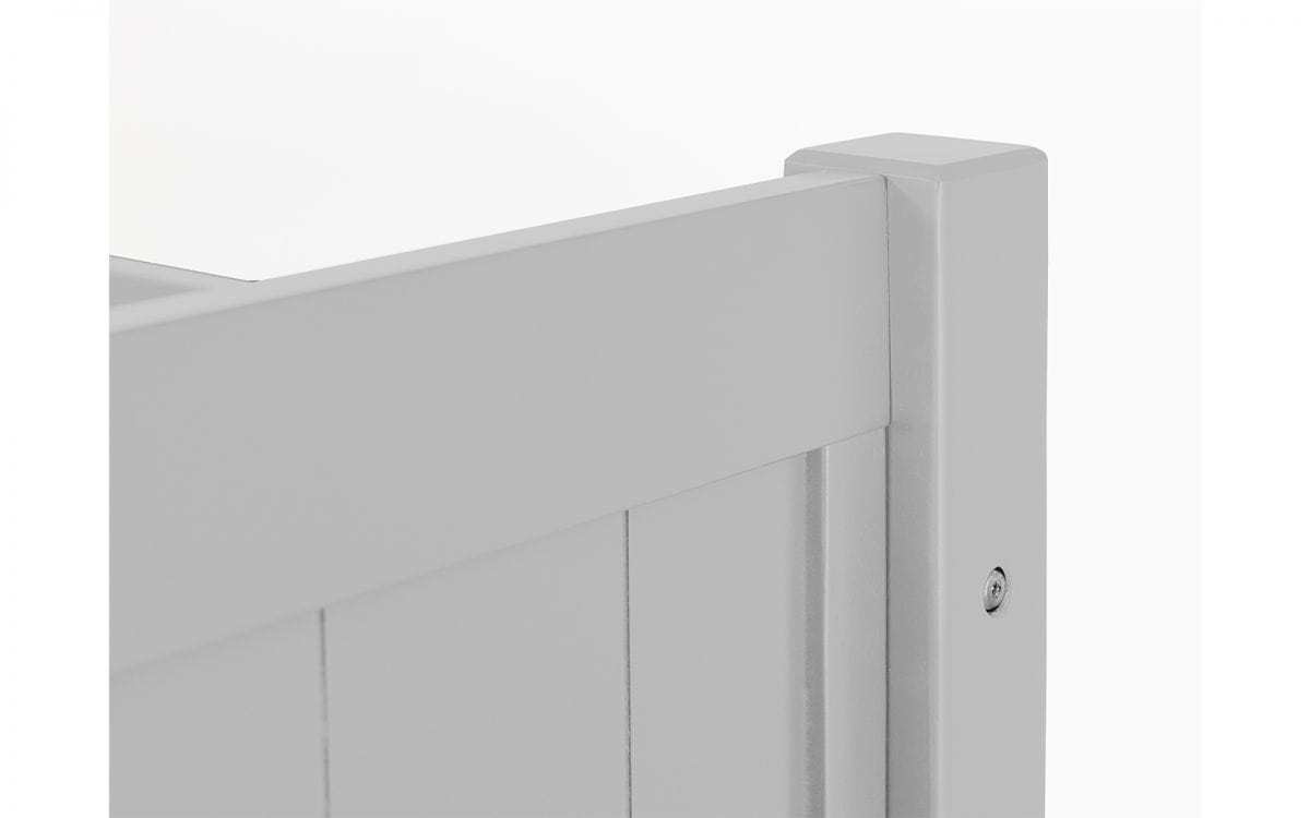 Julian Bowen Bunk Bed Single 90cm 3ft Bella Bunk Dove Grey Bed Kings