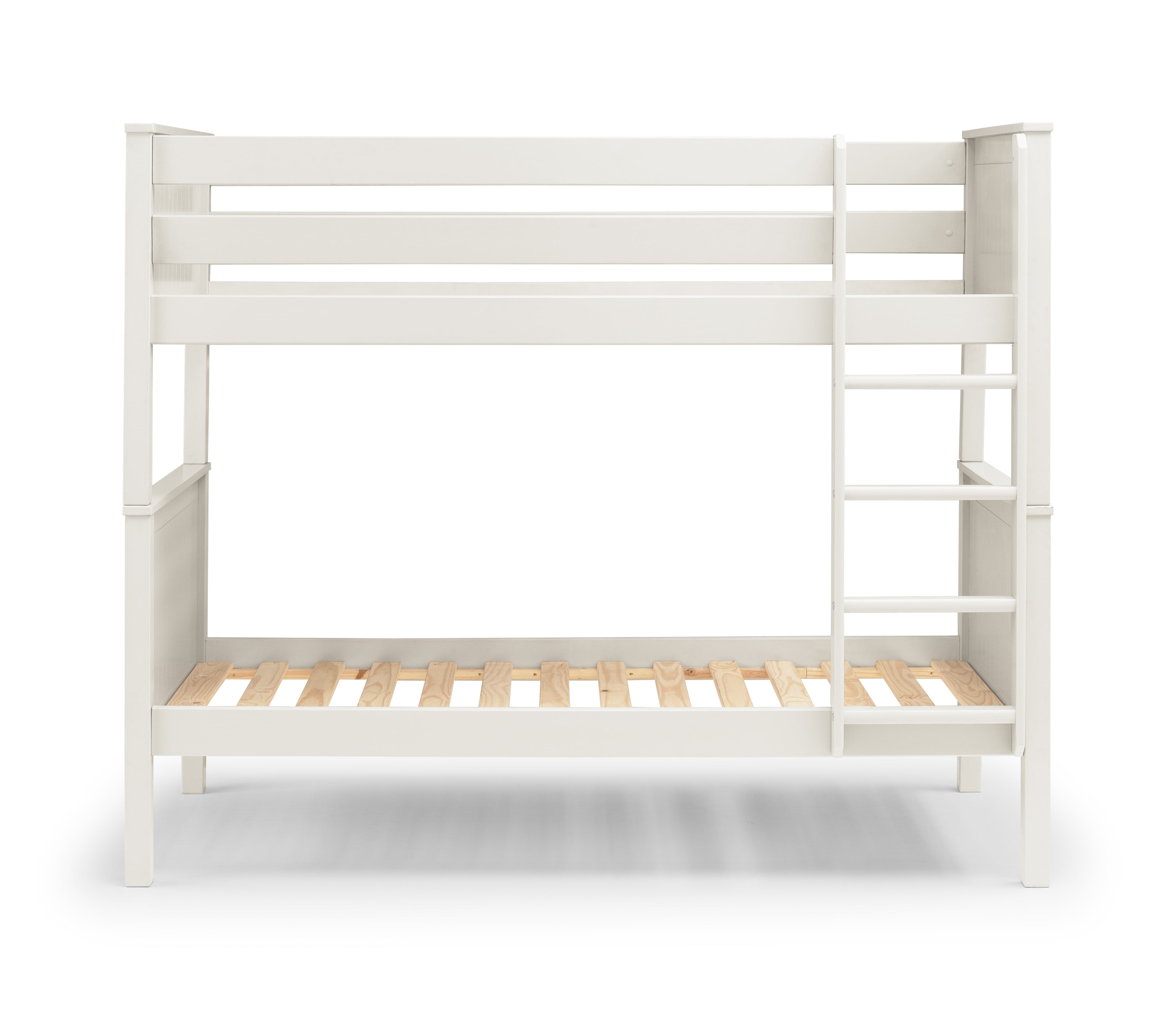 Julian Bowen Bunk Bed Single 90cm 3ft Maine Bunk Bed - Surf White Bed Kings