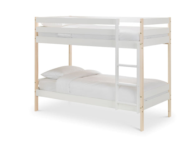 Julian Bowen Bunk Bed Single 90cm 3ft Nova Bunk Bed - Two Tone Bed Kings