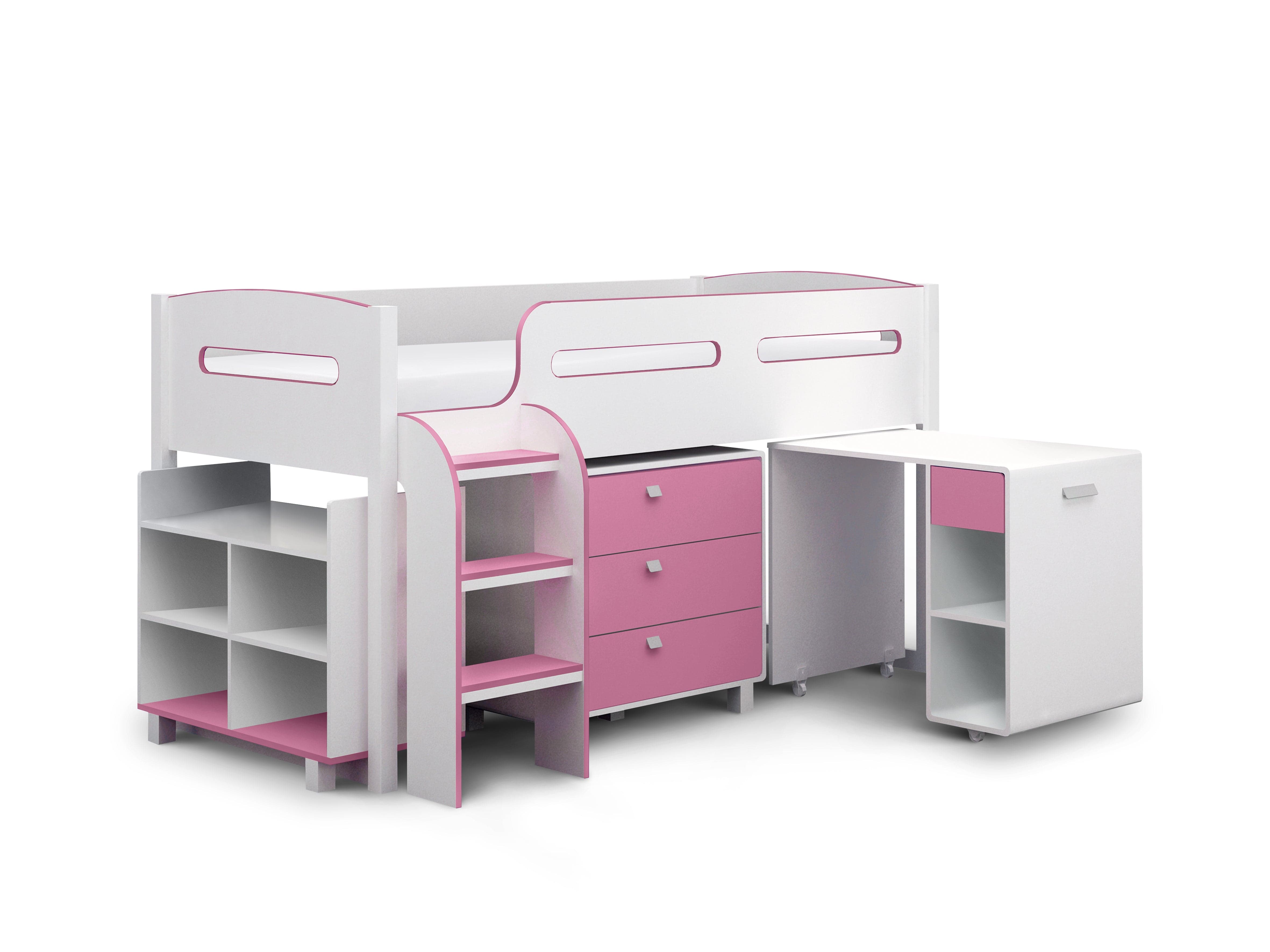 Julian Bowen Cabin Bed Kimbo Pink Cabin Bed Bed Kings