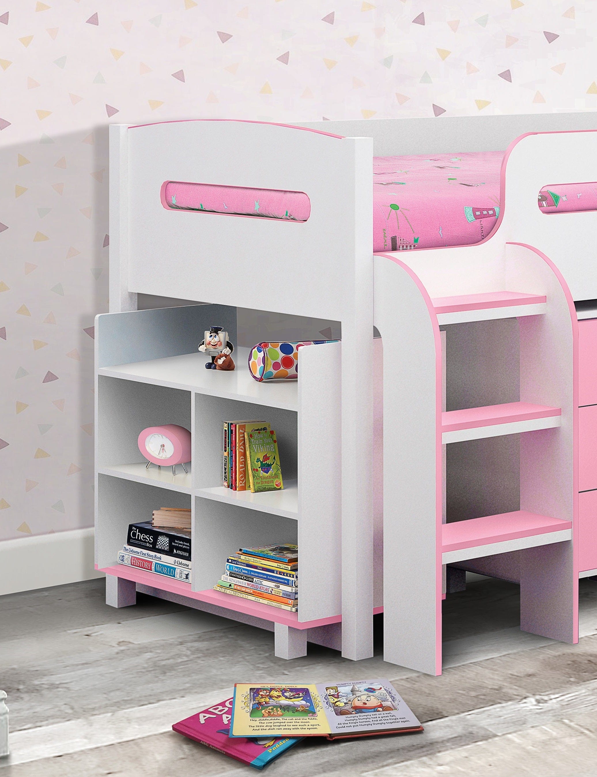 Julian Bowen Cabin Bed Kimbo Pink Cabin Bed Bed Kings