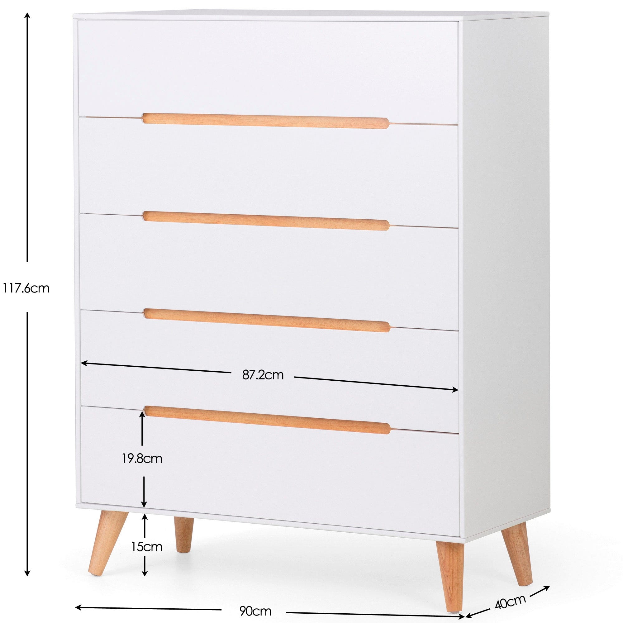 Julian Bowen Chest Of Drawers Alicia 5 Drawer Chest Bed Kings