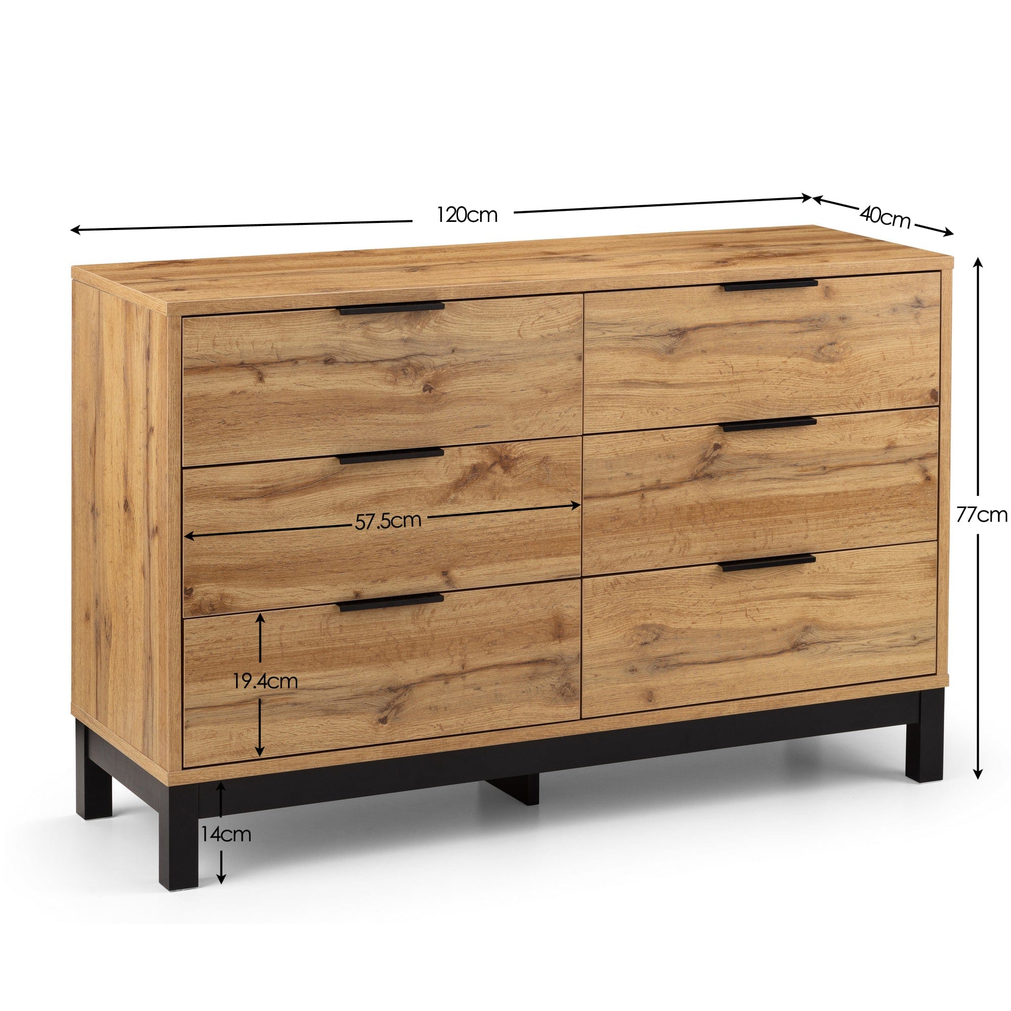 Julian Bowen Chest Of Drawers Bali 6 Drawer Wide Chest Bed Kings