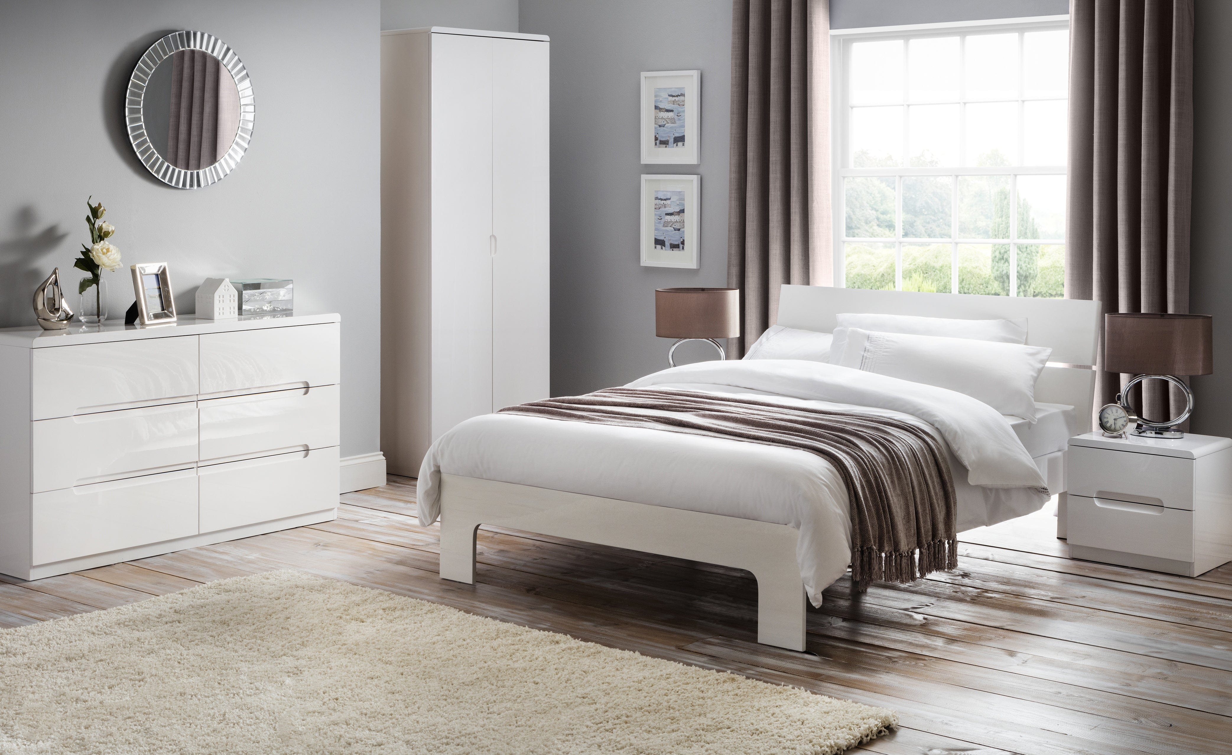 Julian Bowen Chest Of Drawers Manhattan 3 Drawer Chest Bed Kings