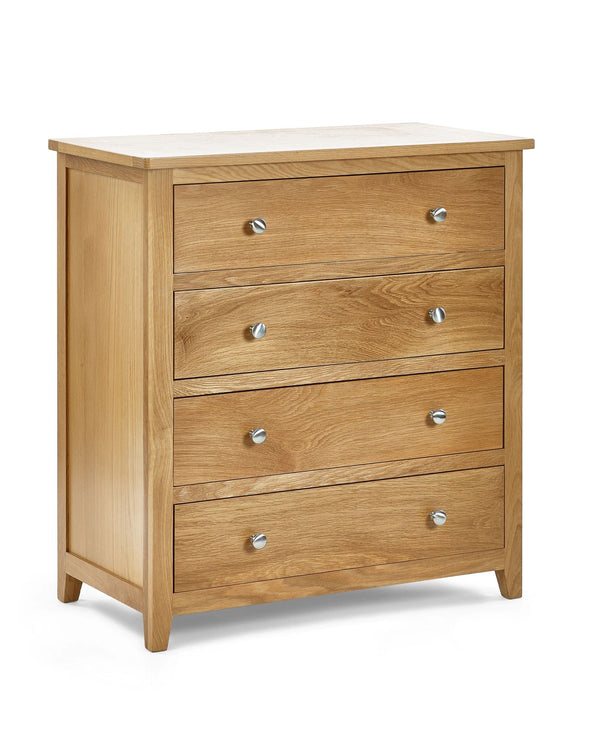 Julian Bowen Chest Of Drawers Single 90cm 3ft Mallory 4 Drawer Chest Bed Kings