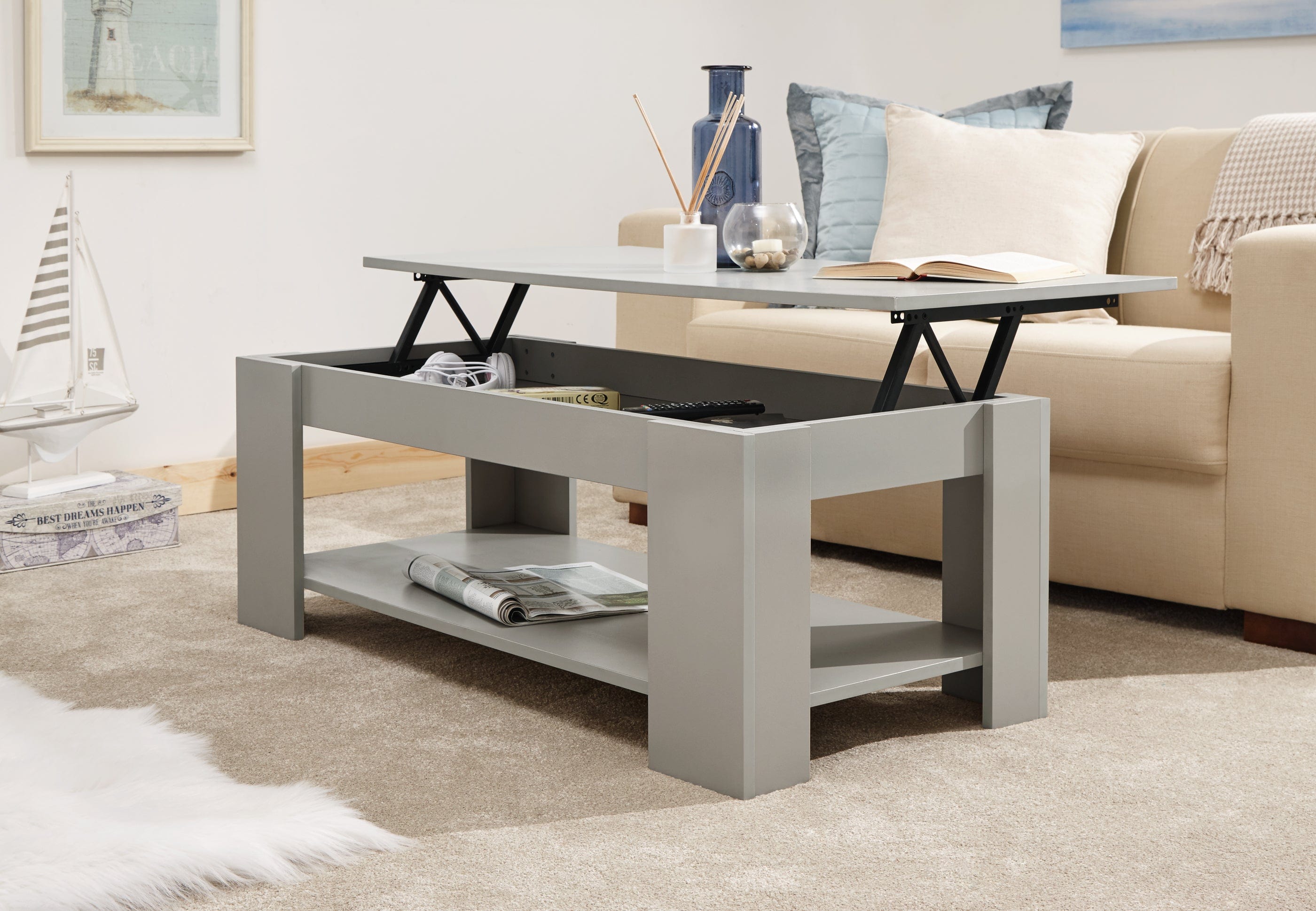 Coffee table bed discount