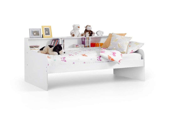 Julian Bowen Day Bed CLEARANCE Grace Pure White Daybed Only Bed Kings