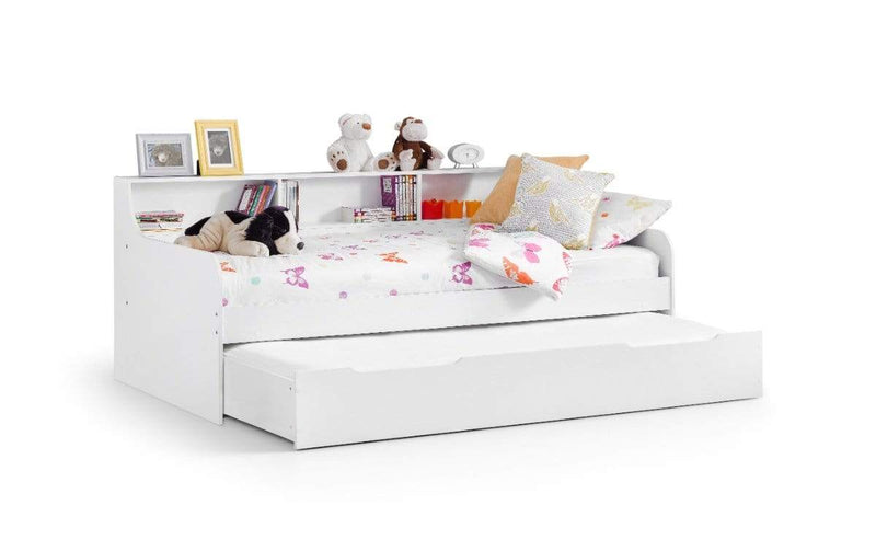 Julian Bowen Day Bed CLEARANCE Grace Pure White Daybed Only Bed Kings