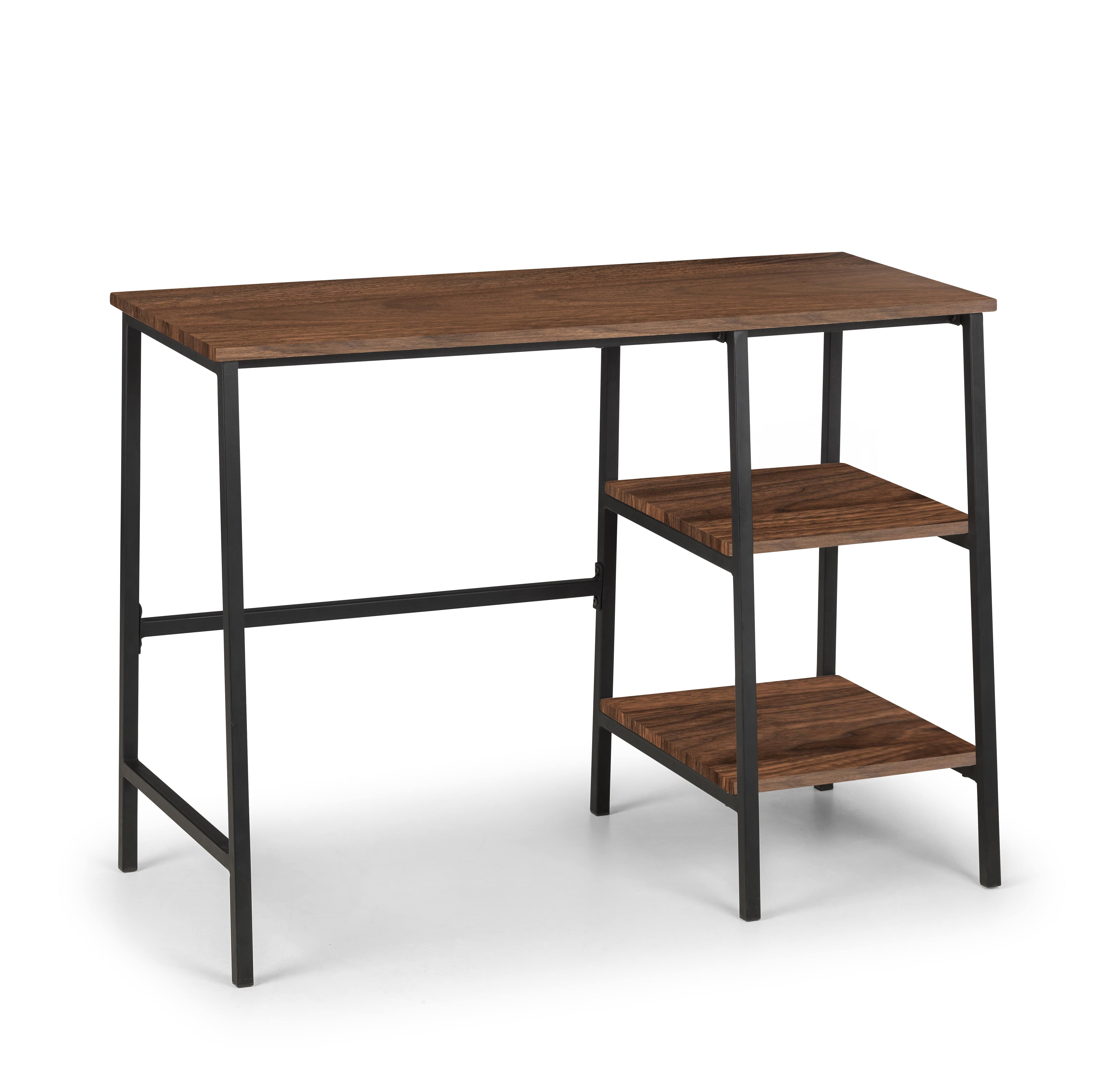 Julian Bowen Desk Tribeca Desk - Walnut Bed Kings