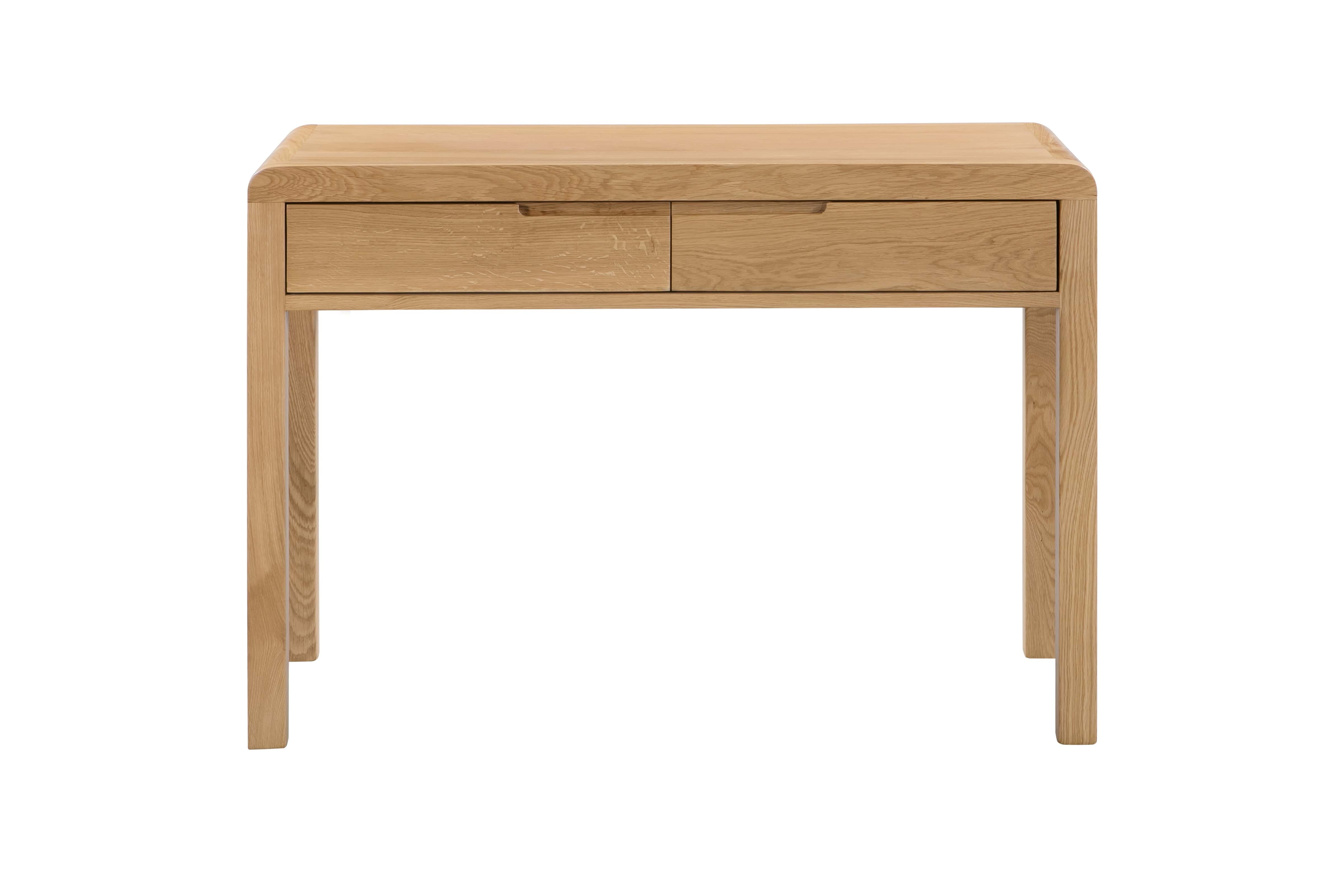 Julian Bowen Dressing Table Curve 2 Drawer Dressing Table & Stool Bed Kings
