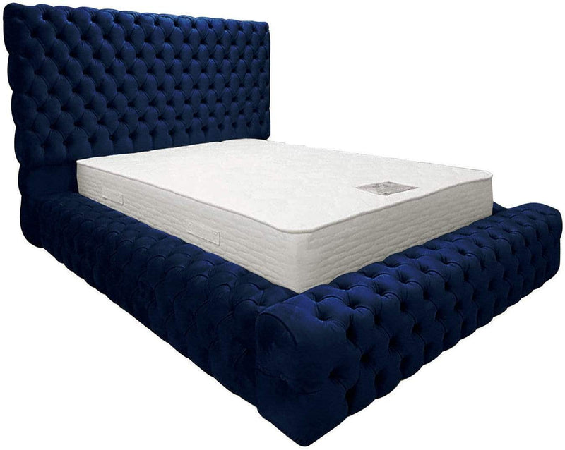 Envisage Fabric Bed Sultan Bed Frame Soft Plush Velvet Bed Kings