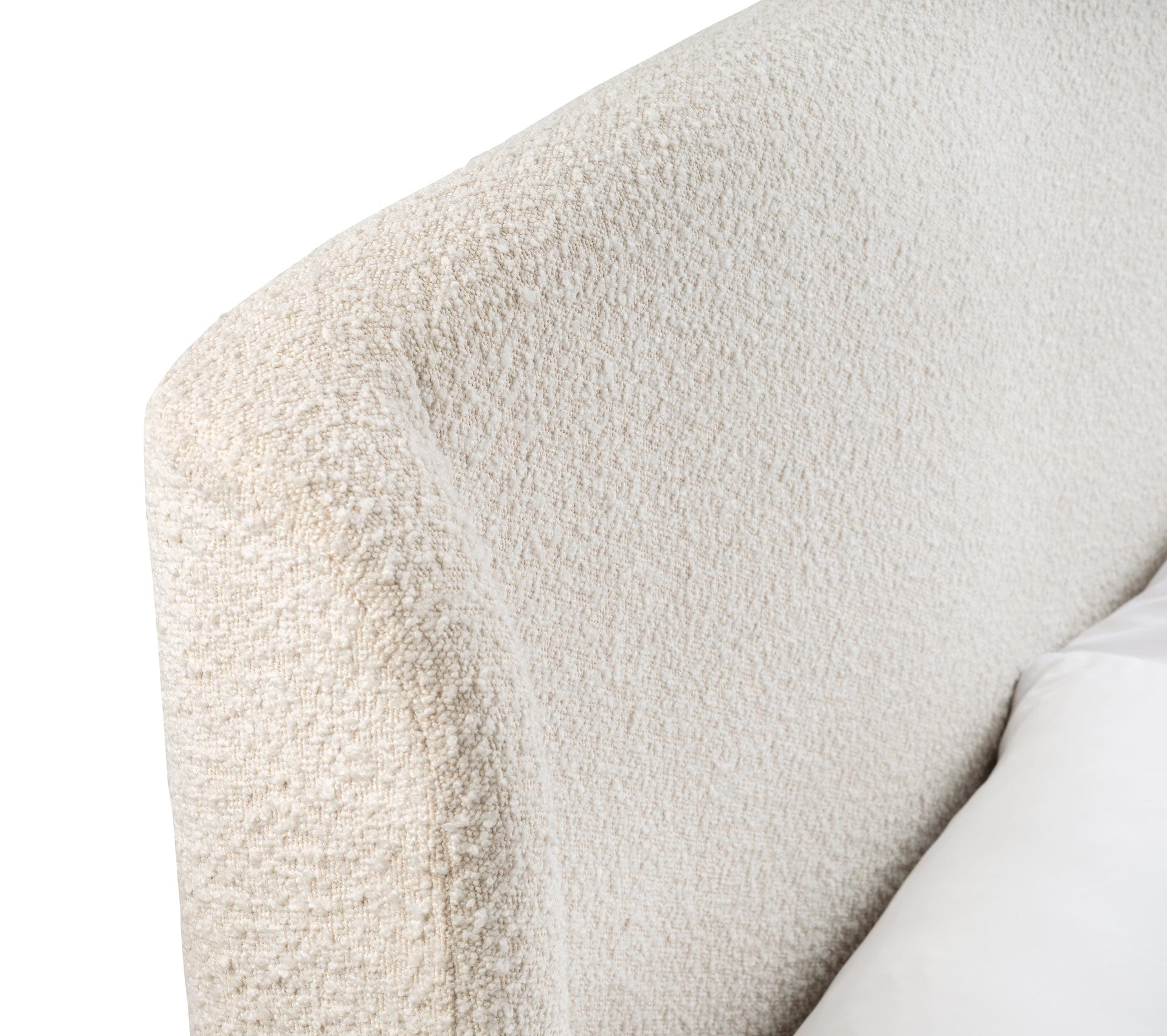 Julian Bowen Fabric Bed Eden Boucle Bed Bed Kings