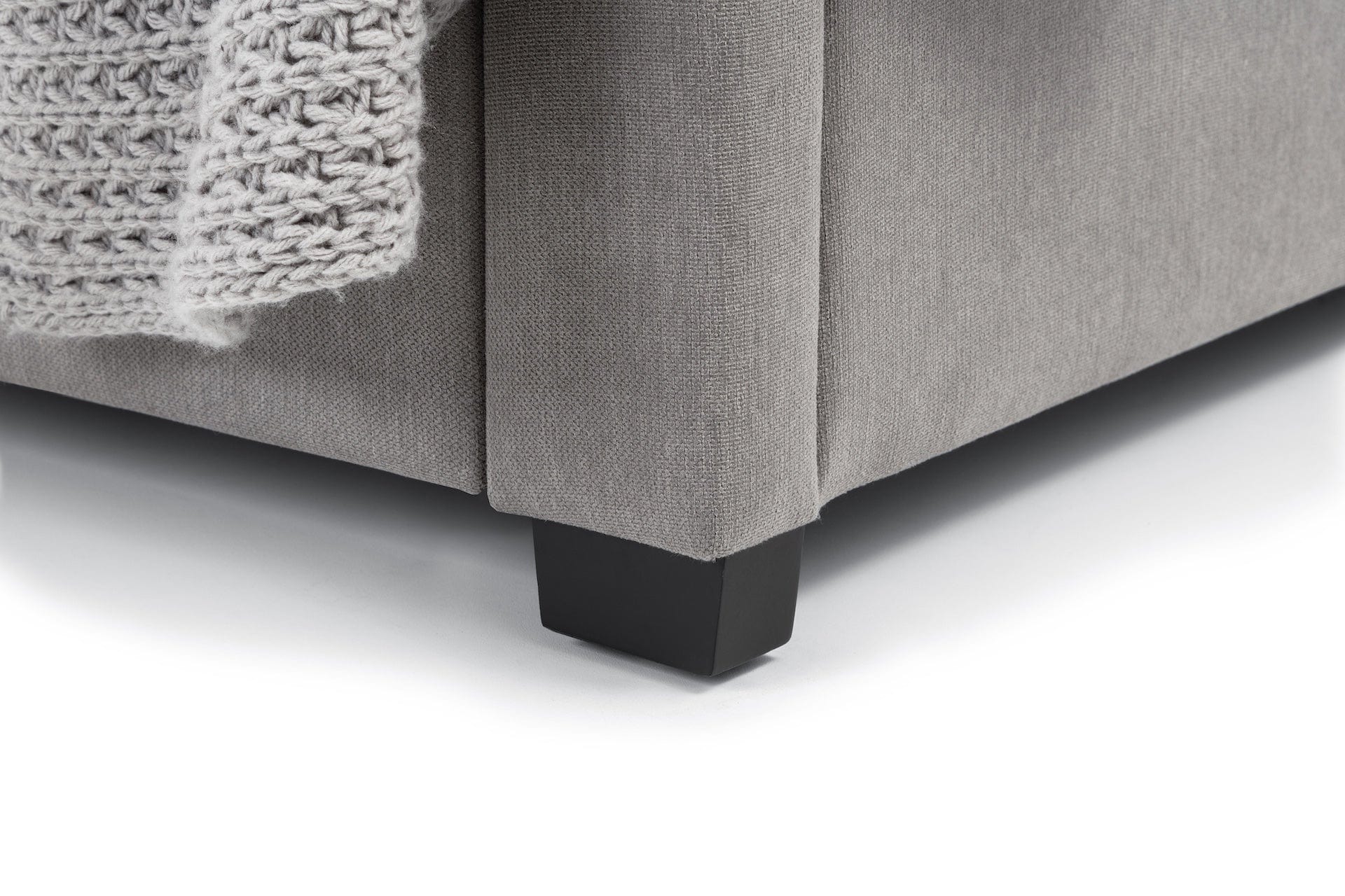 Julian Bowen Fabric Bed Fullerton 4 Drawer Bed - Grey Bed Kings