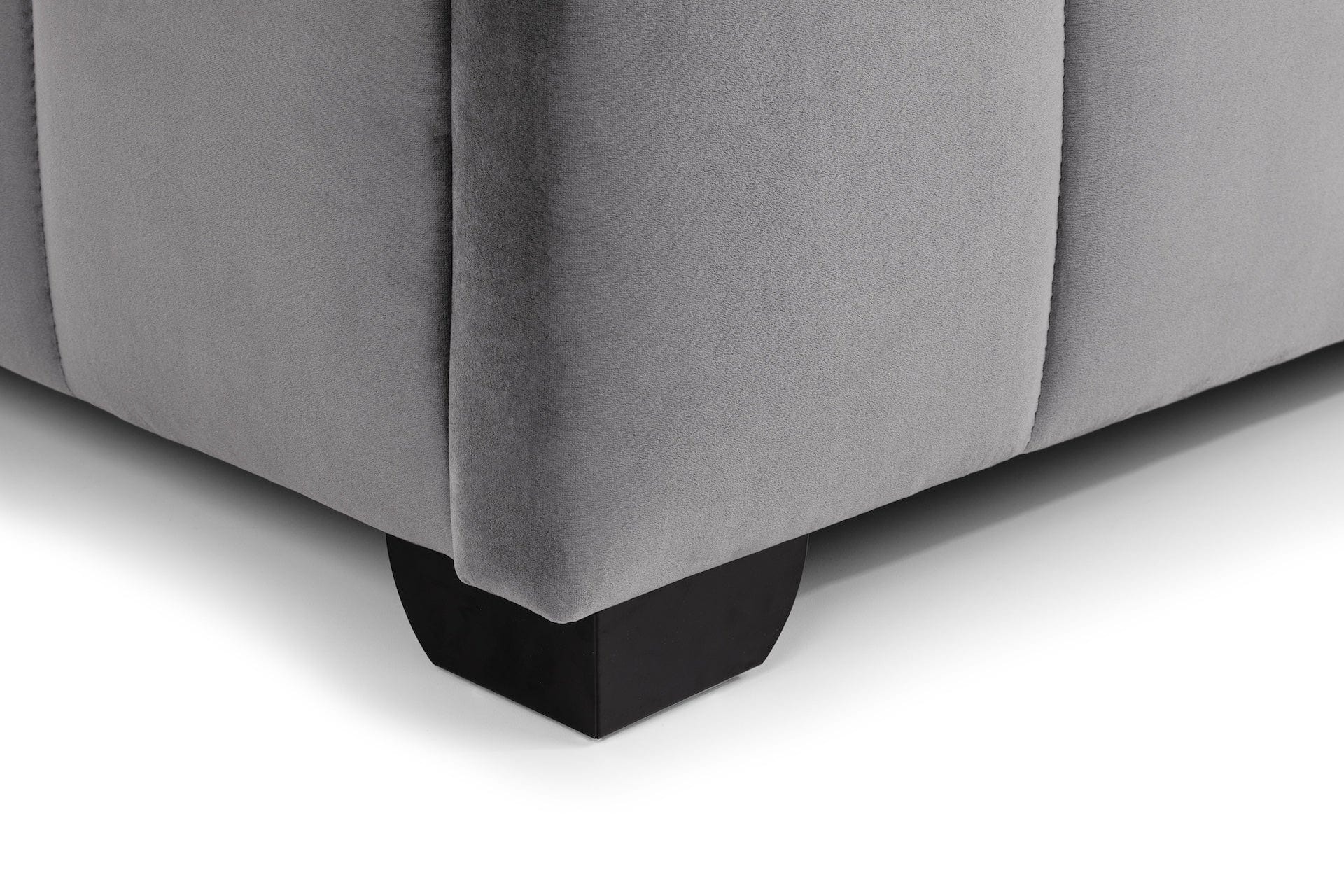 Julian Bowen Fabric Bed Gatsby Bed - Light Grey Bed Kings