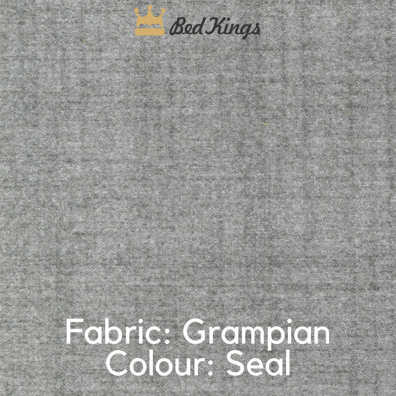 Bed Kings Fabric Swatch Grampian Fabric - Seal (Colour Swatch) Bed Kings