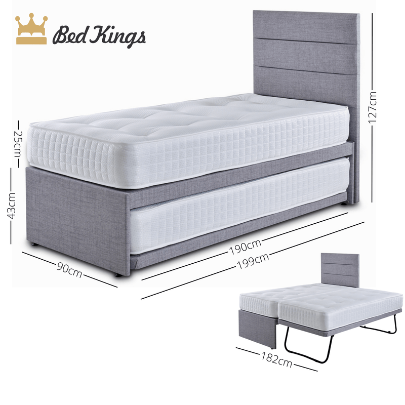 Luxury Guest Bed With 2 Mattresses