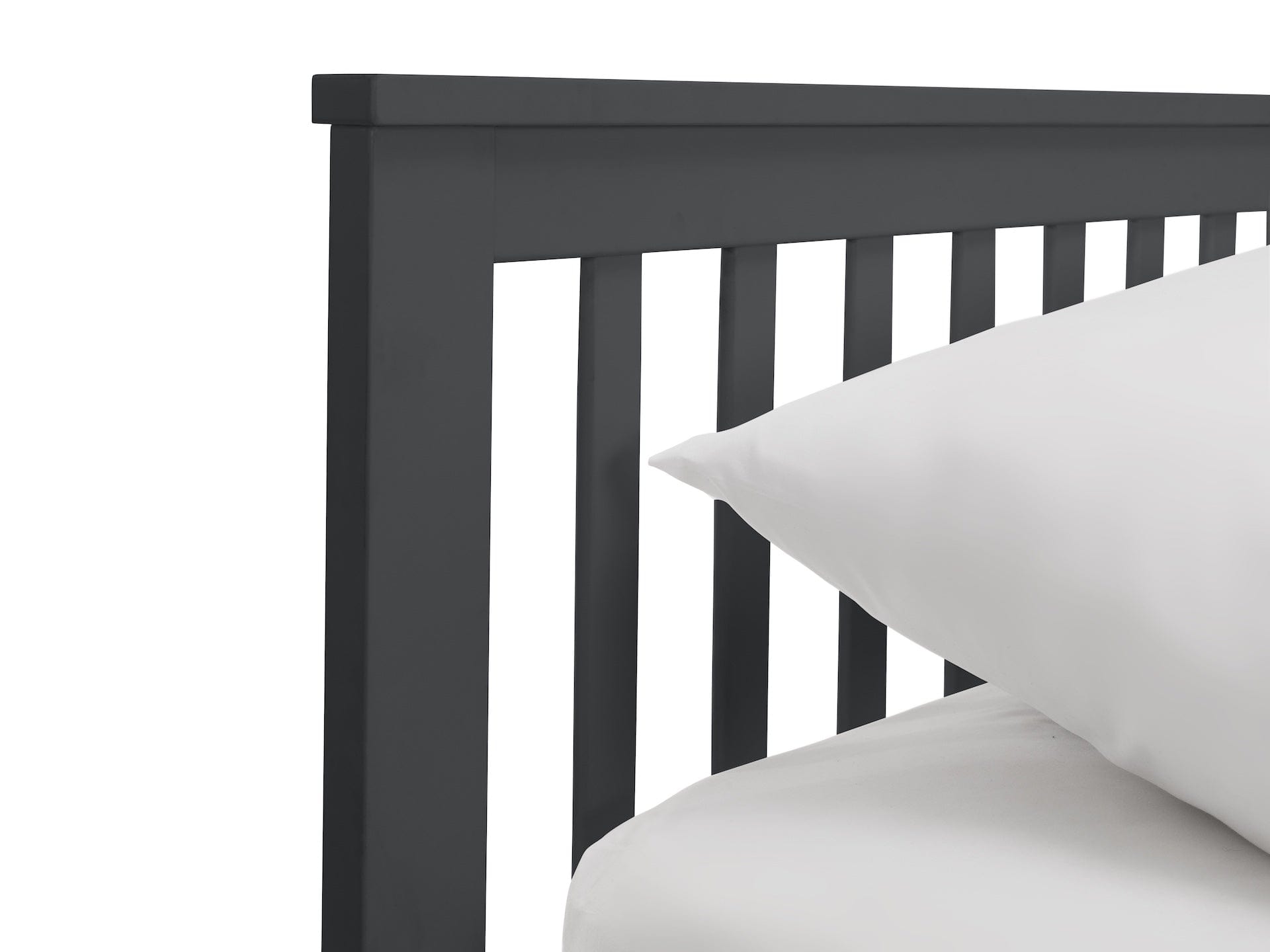 Julian Bowen Guest Bed Single 90cm 3ft Maisie Bed With Underbed And Drawers - Anthracite Bed Kings