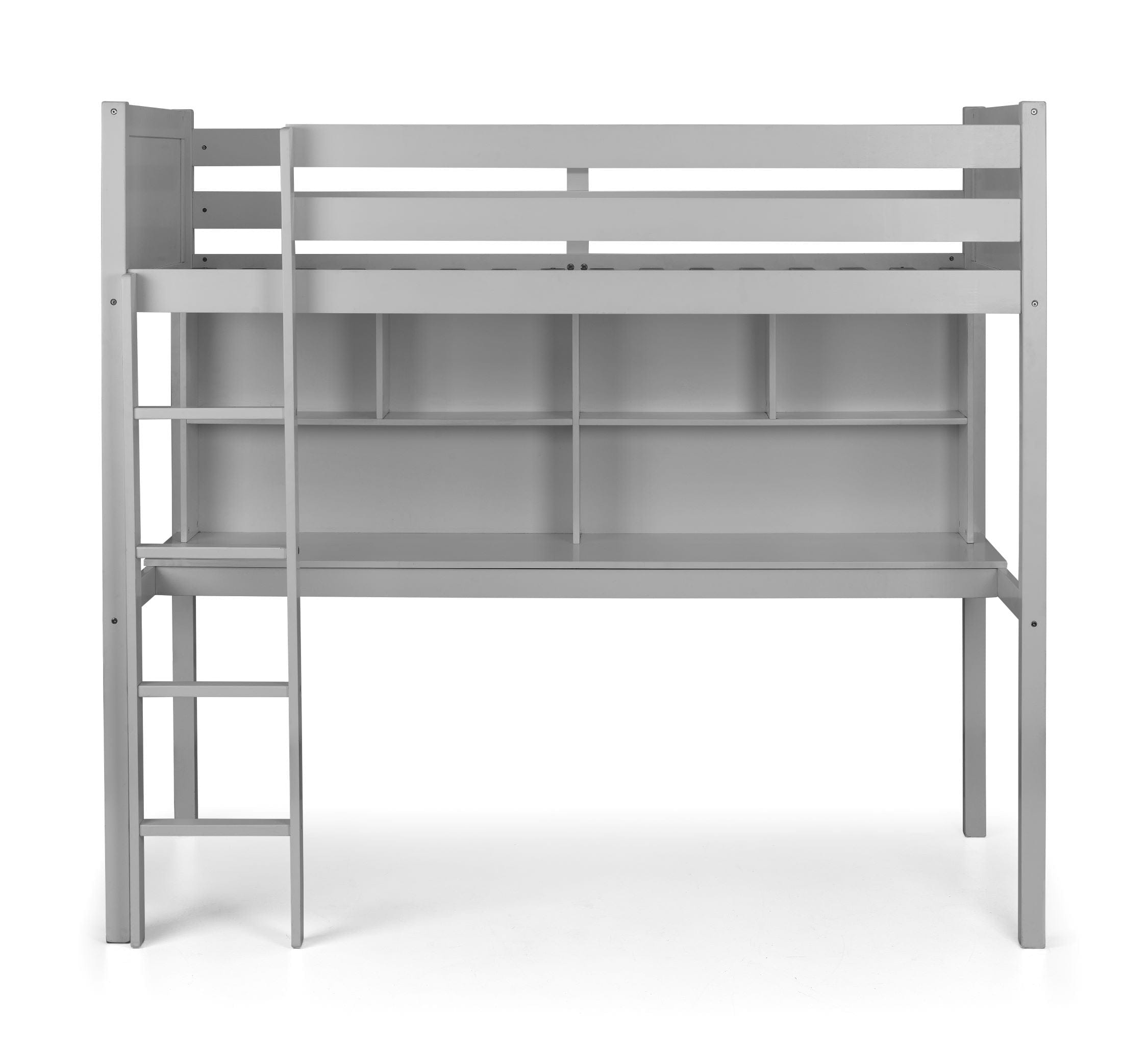 Julian Bowen High Sleeper Bed Single 90cm 3ft Titan Highsleeper Dove Grey Bed Kings