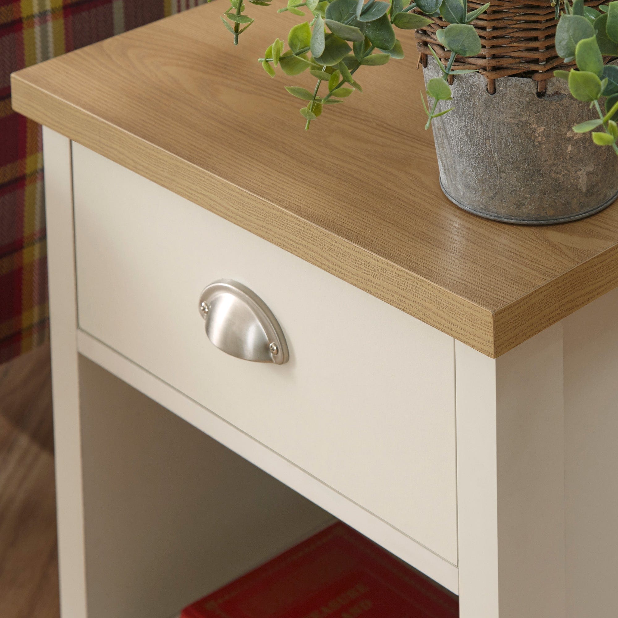 GFW Lamp Table Lancaster Lamp Table Cream Bed Kings