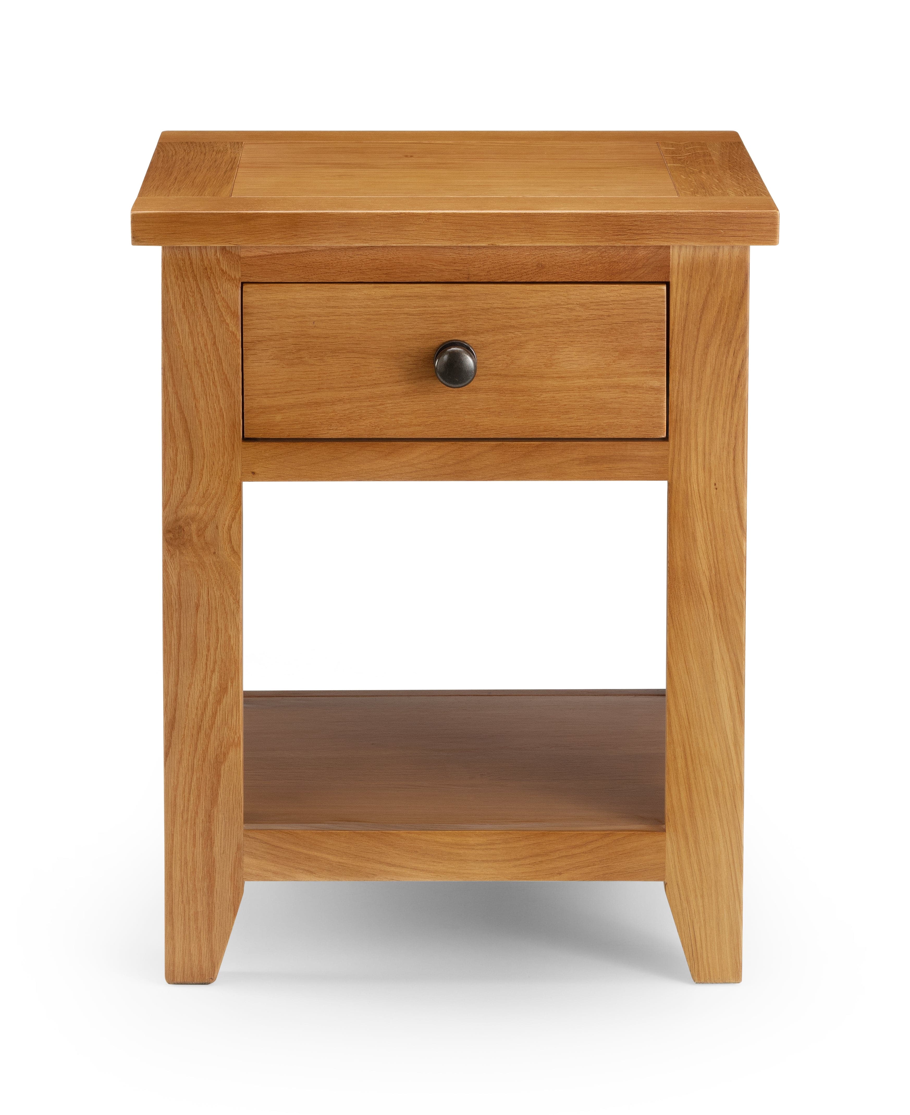 Julian Bowen Lamp Table Astoria 1 Drawer Lamp Table Bed Kings