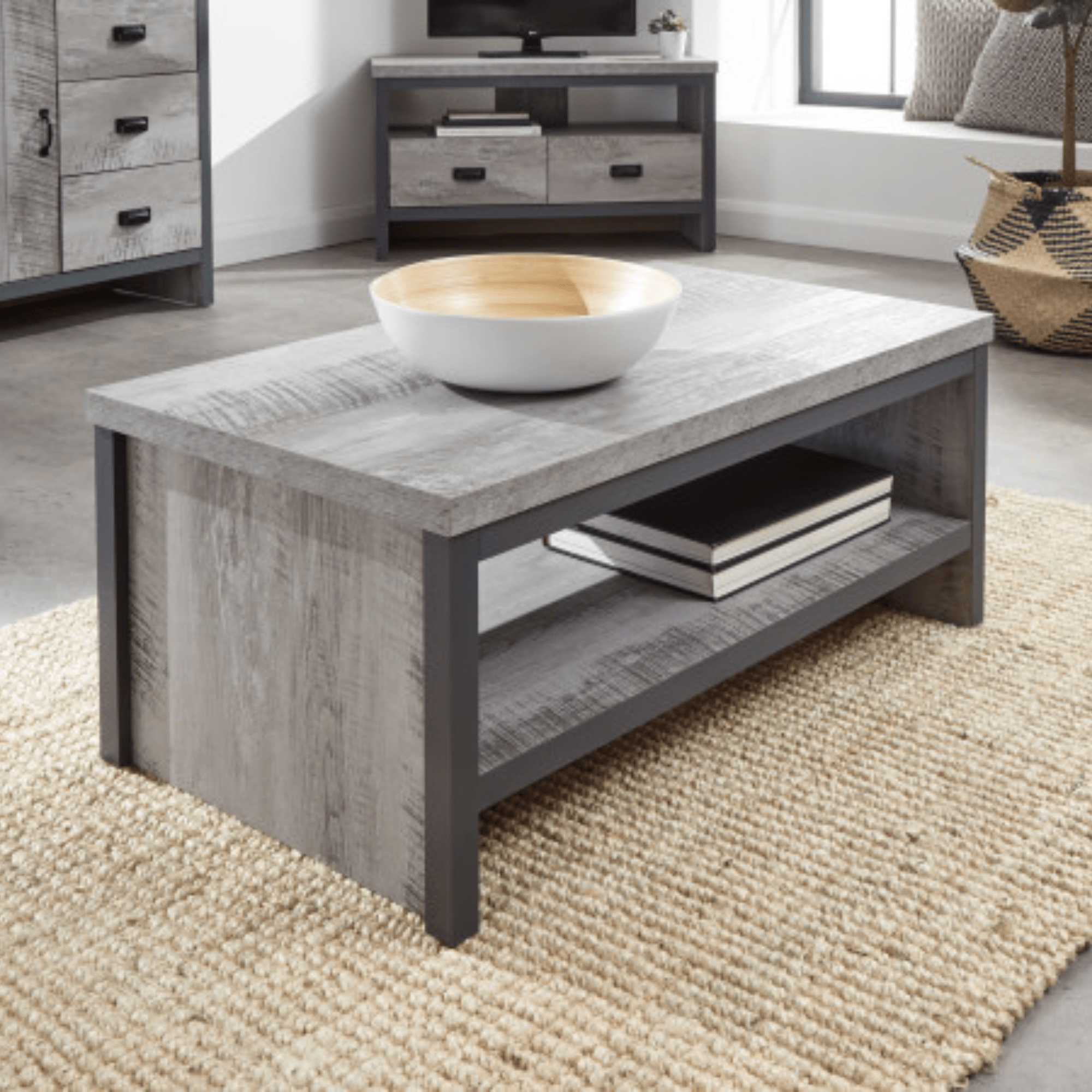 GFW Living Room Set Boston 2 Piece Living Room Set (Corner) Bed Kings