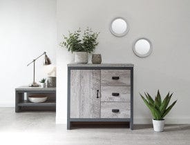 GFW Living Room Set Boston 4 Piece Living Room Set - Corner Bed Kings