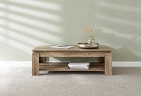 GFW Living Room Set Canyon Oak 4 Piece Living Room Set (Large) Bed Kings