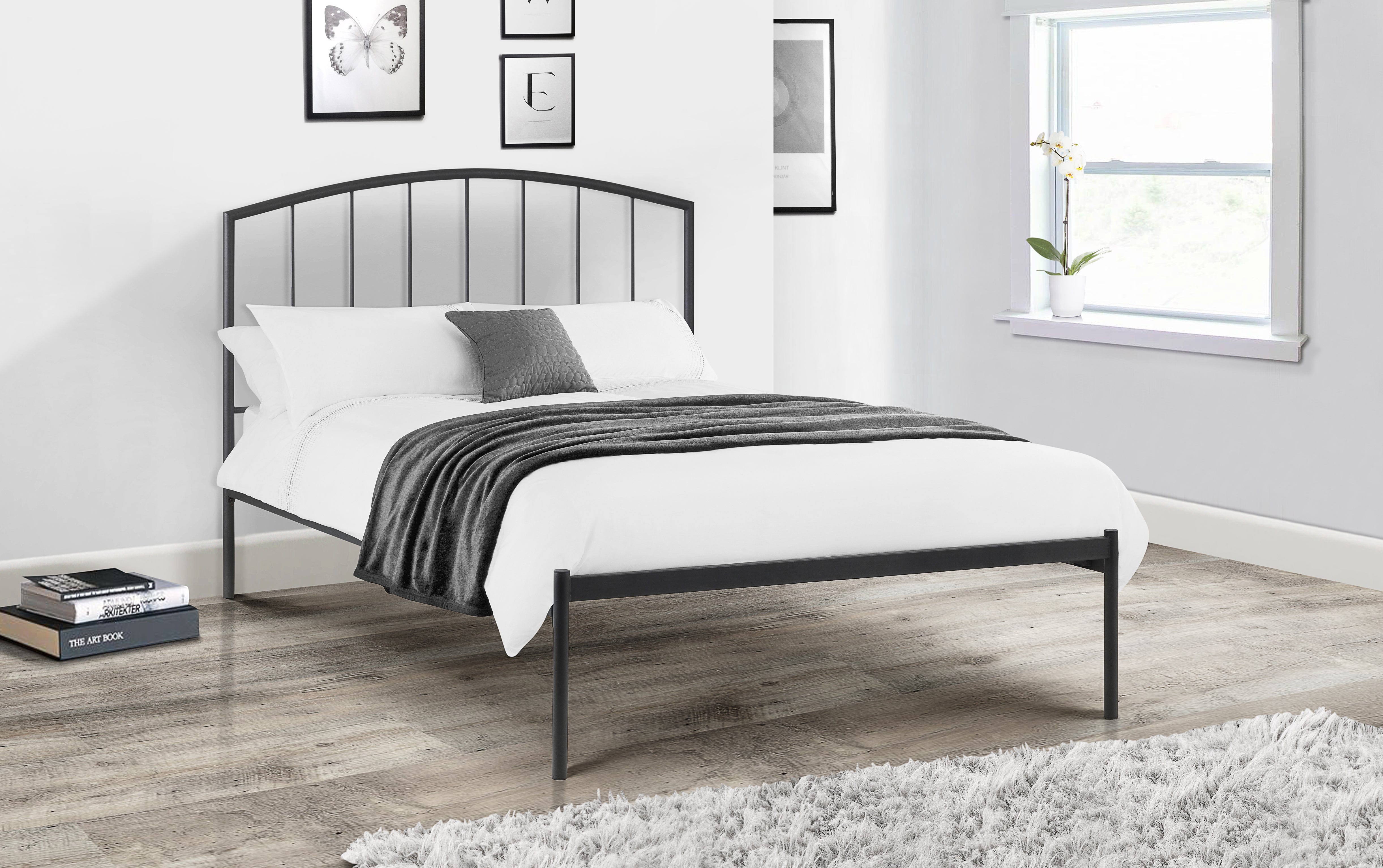 Julian Bowen Metal Bed Onyx Bed Bed Kings