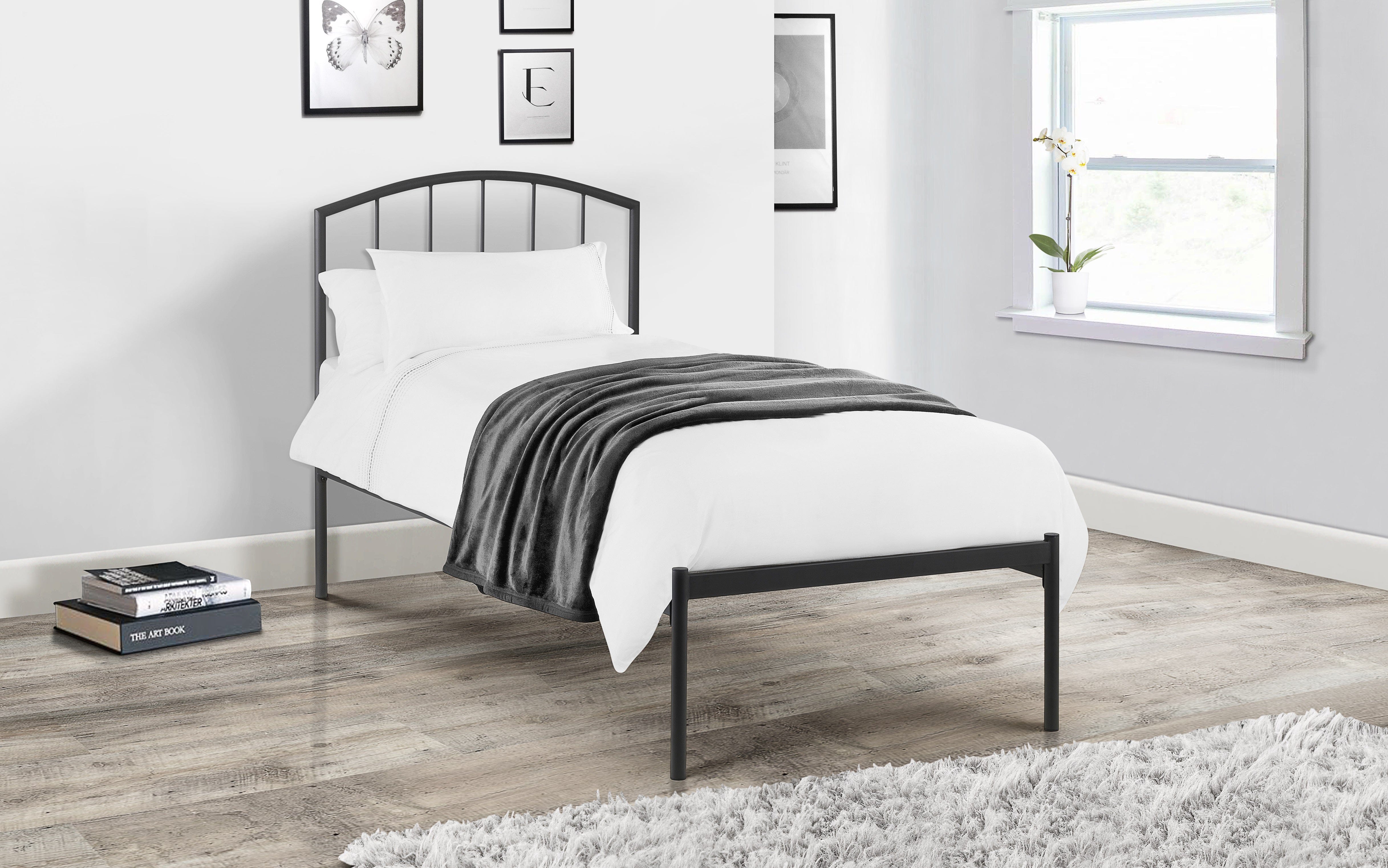 Julian Bowen Metal Bed Onyx Bed Bed Kings