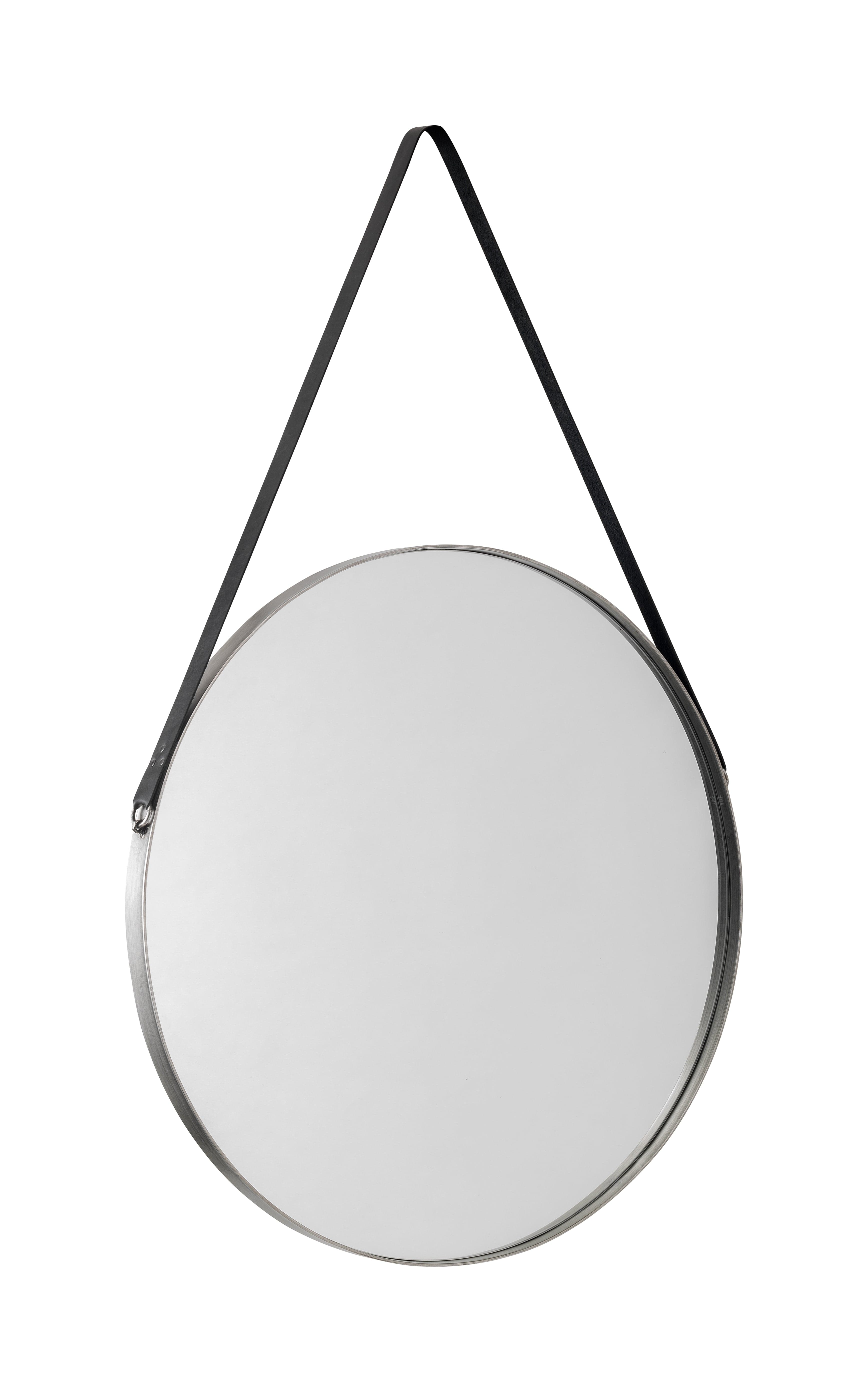 Julian Bowen Mirror Opera Round Pewter Mirror Bed Kings