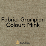 Bed Kings mw_product_option Mink - Grampian Fabric Choose Your Fabric & Colour Bed Kings