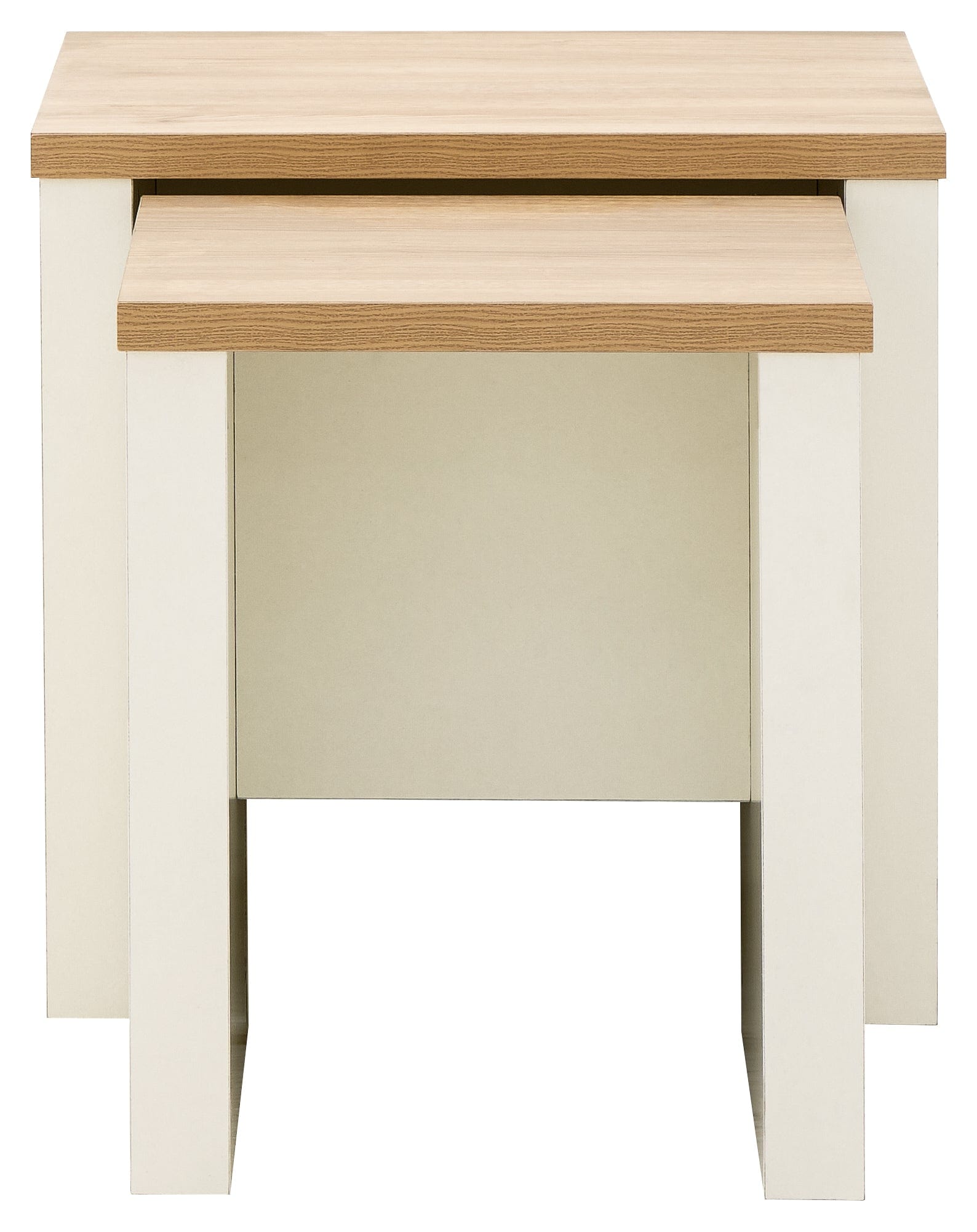 GFW Nest of Tables Lancaster Nesting Tables Cream Bed Kings