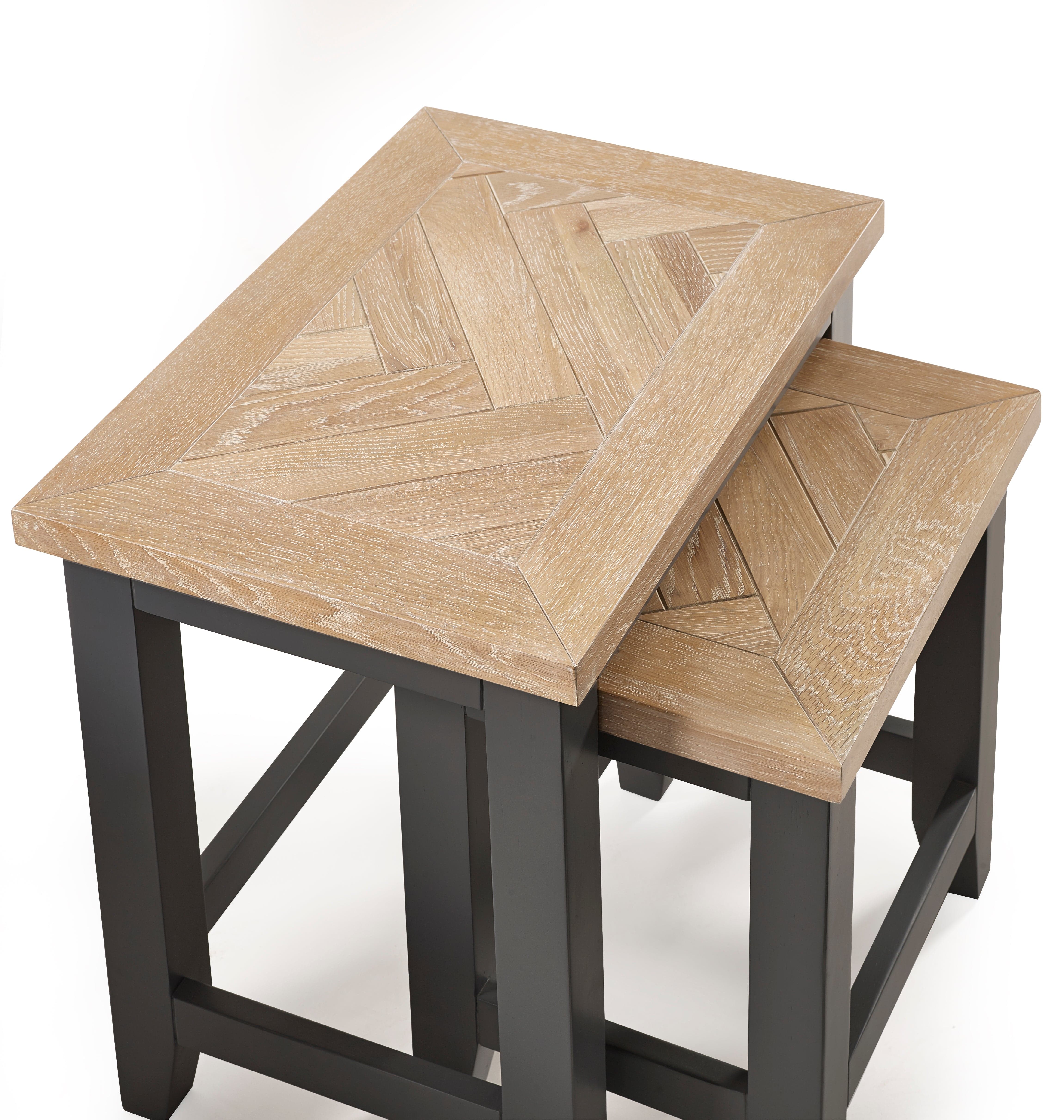 Julian Bowen Nest Of Tables Bordeaux Nest Of Tables Dark Grey Bed Kings