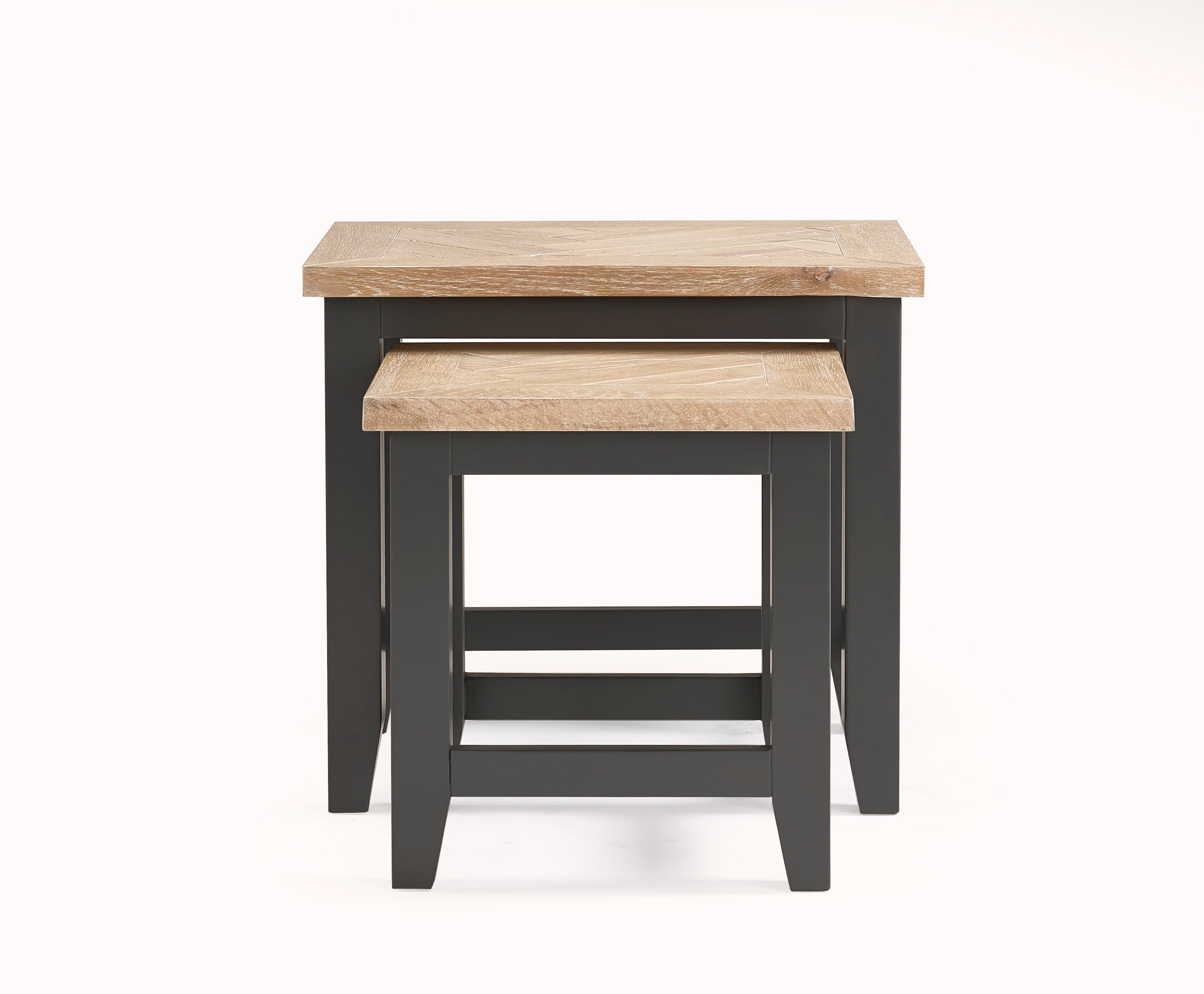 Julian Bowen Nest Of Tables Bordeaux Nest Of Tables Dark Grey Bed Kings